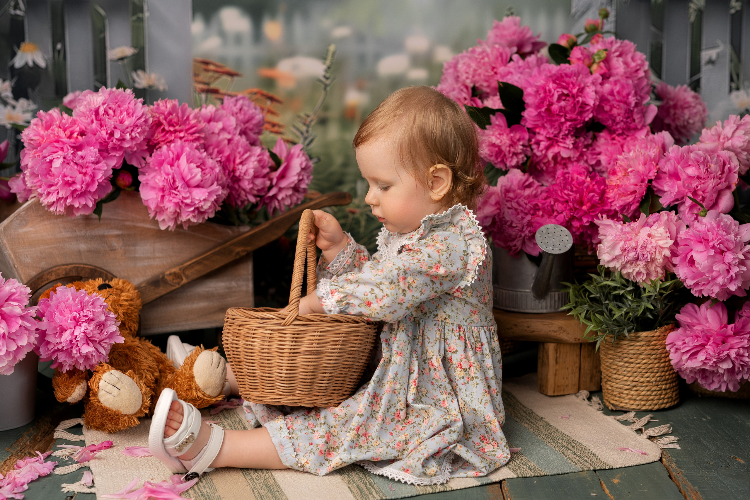 РОЗОВЫЙ 2024. Фотограф новорожденных г. Рязань, детский и семейный фотограф
