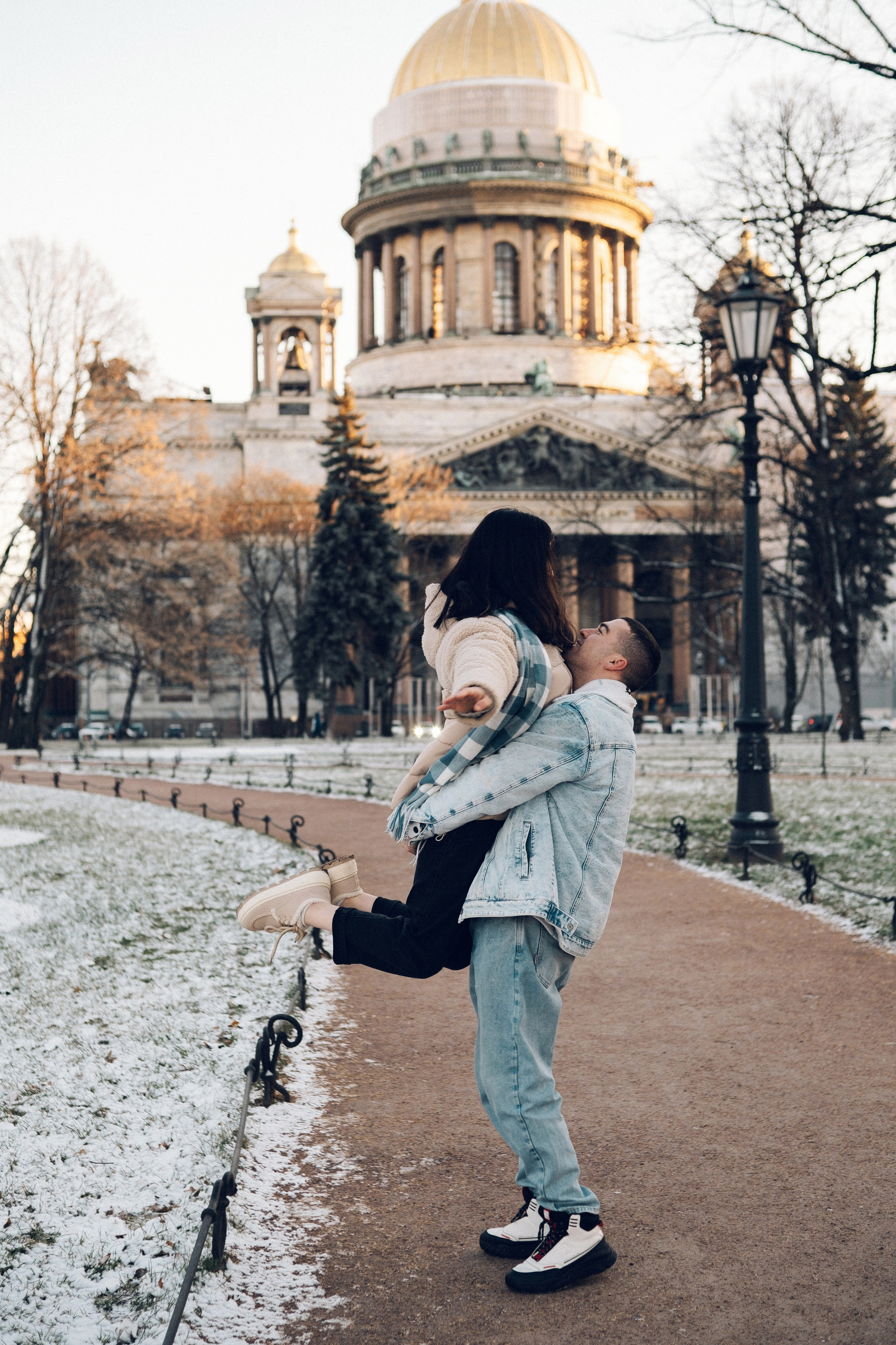 От Дворцовой к Исаакиевскому (зима). Фотограф в Санкт-Петербурге Кристина Брянская