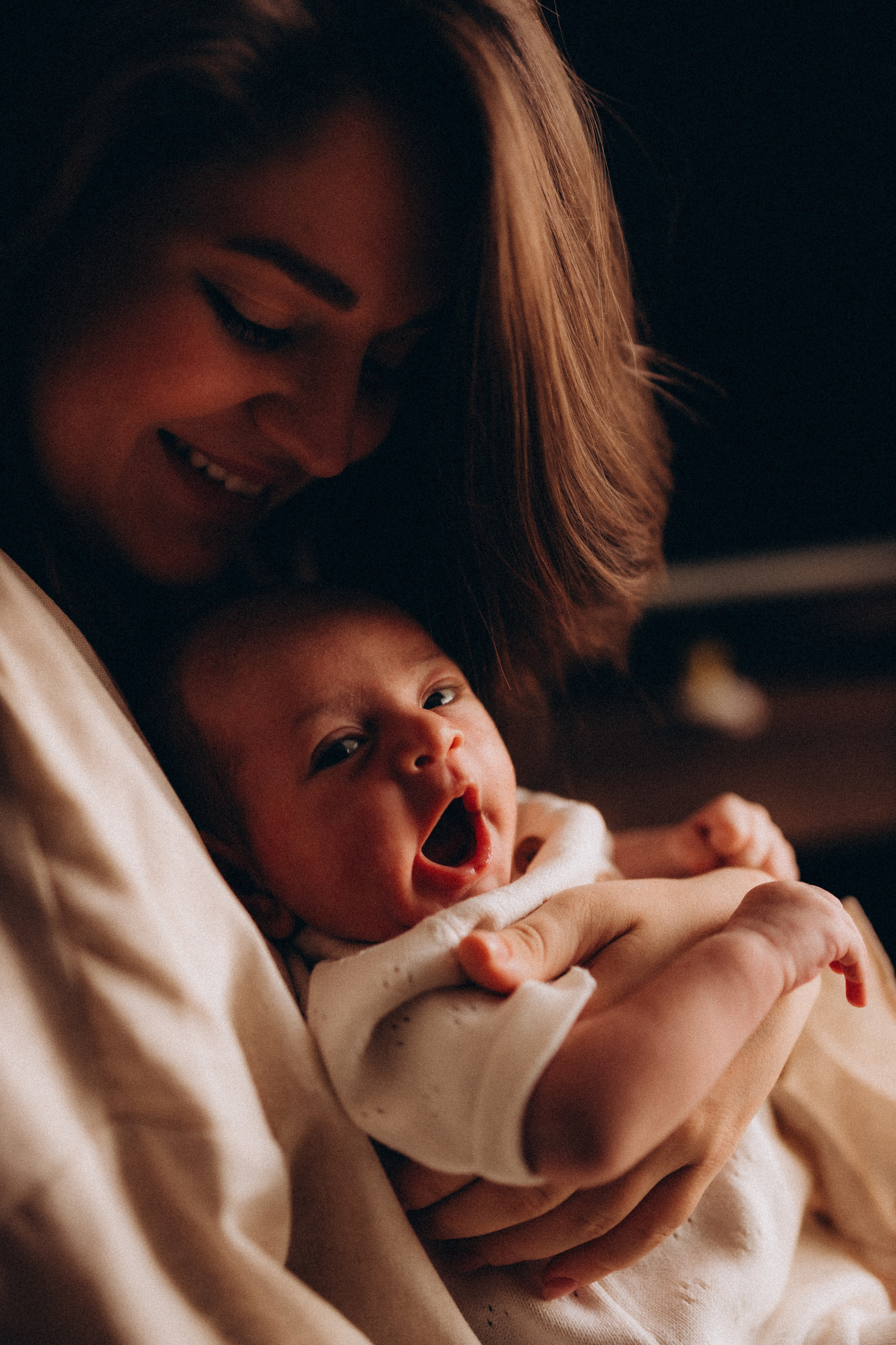 Новорожденный Миша. Евгения Пелипас