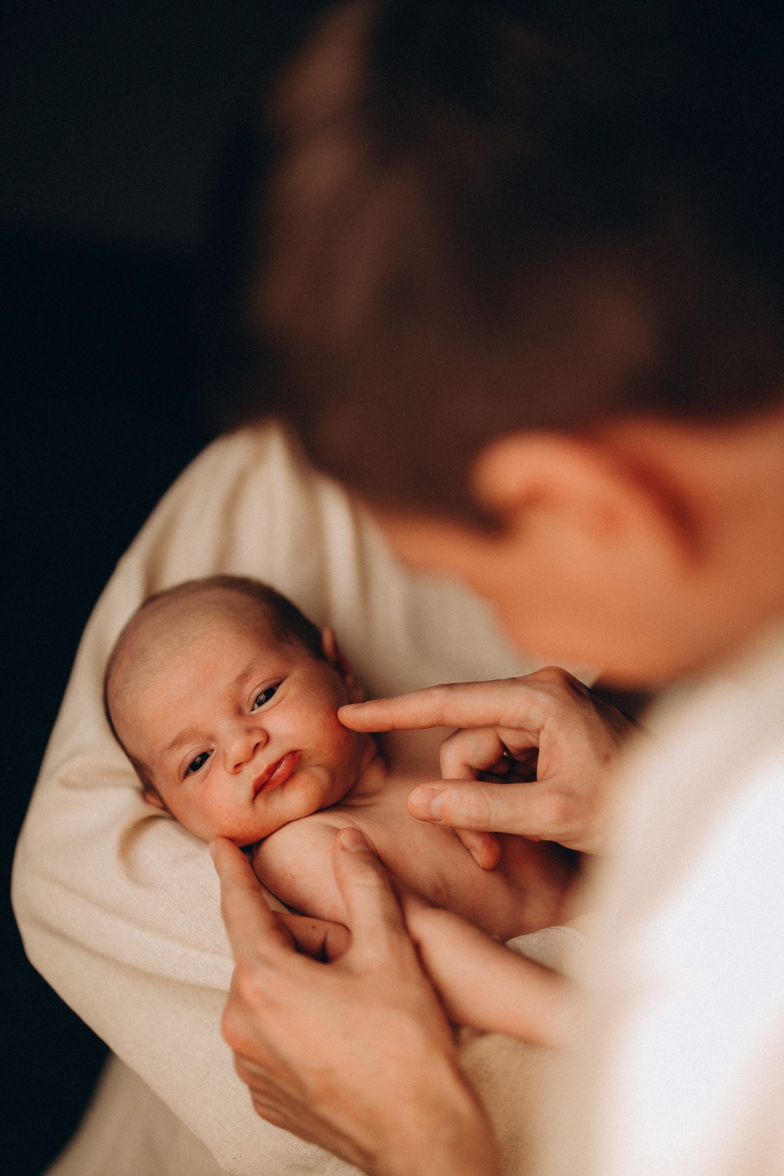 Новорожденный Миша. Евгения Пелипас
