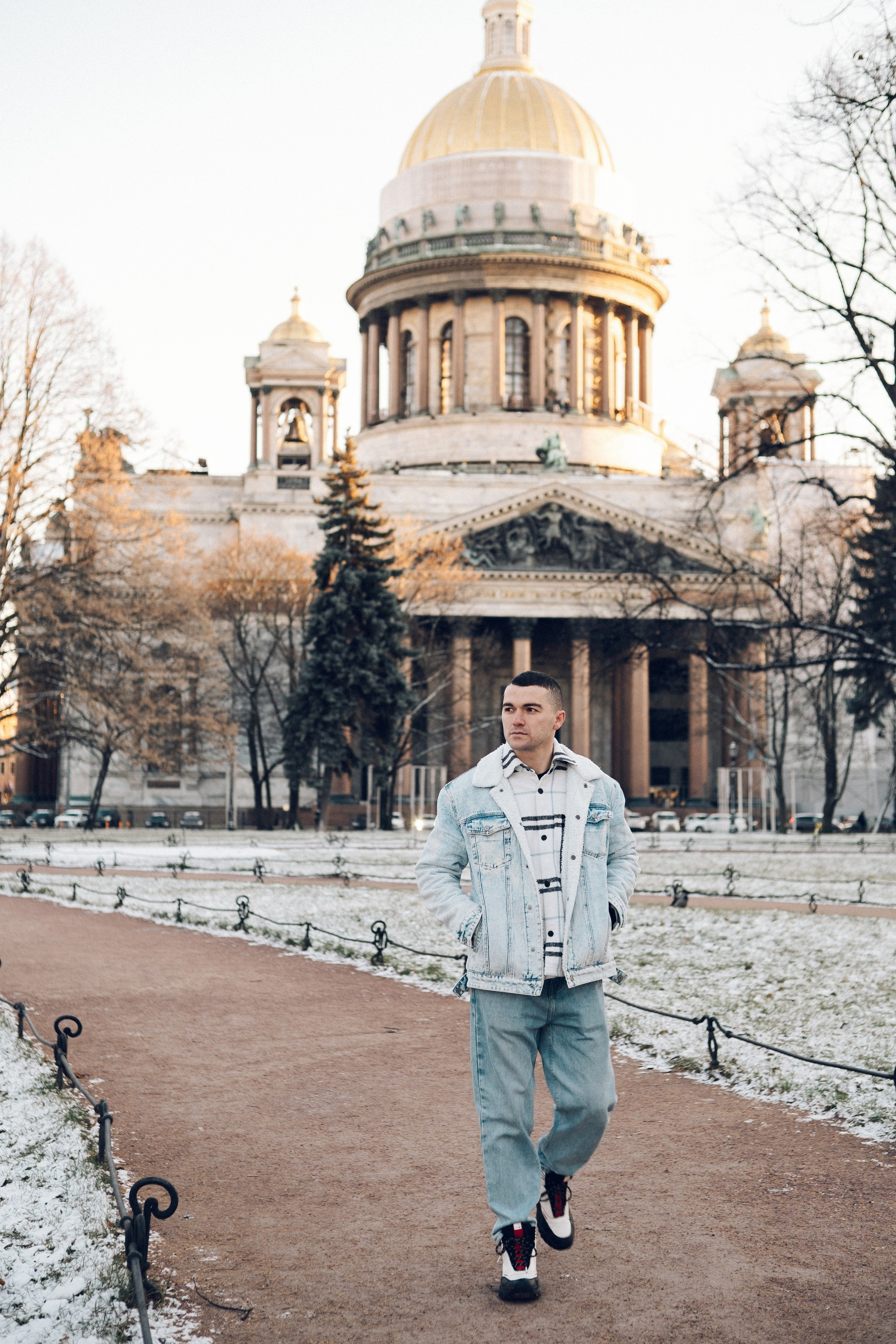 От Дворцовой к Исаакиевскому (зима). Фотограф в Санкт-Петербурге Кристина Брянская