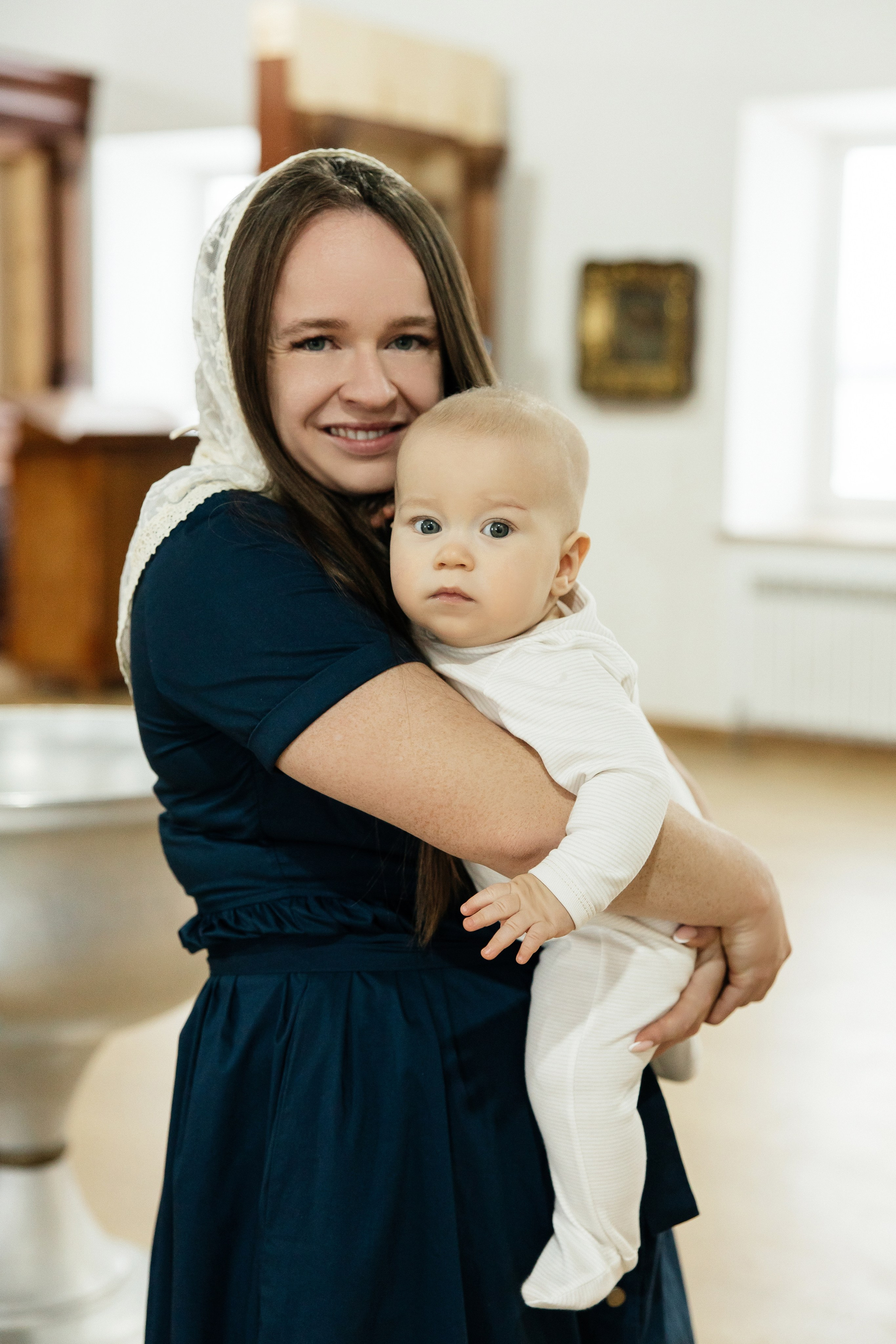 Таинства Крещения Мирона и Владимира. Семейный фотограф в Рязани и Рязанской области