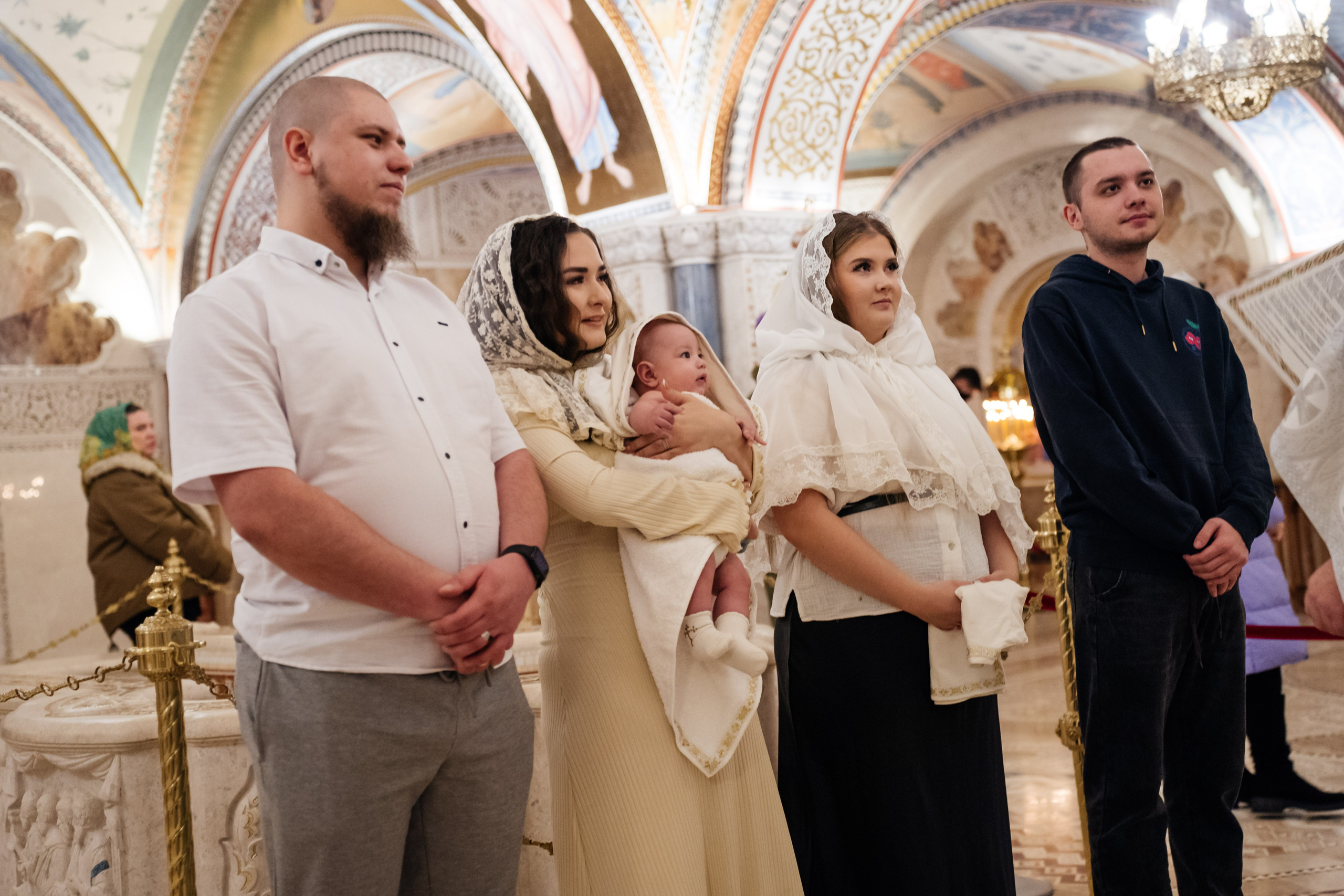 Крещение. Видеограф и Фотограф в Челябинске Ксения и Владимир Рюмины
