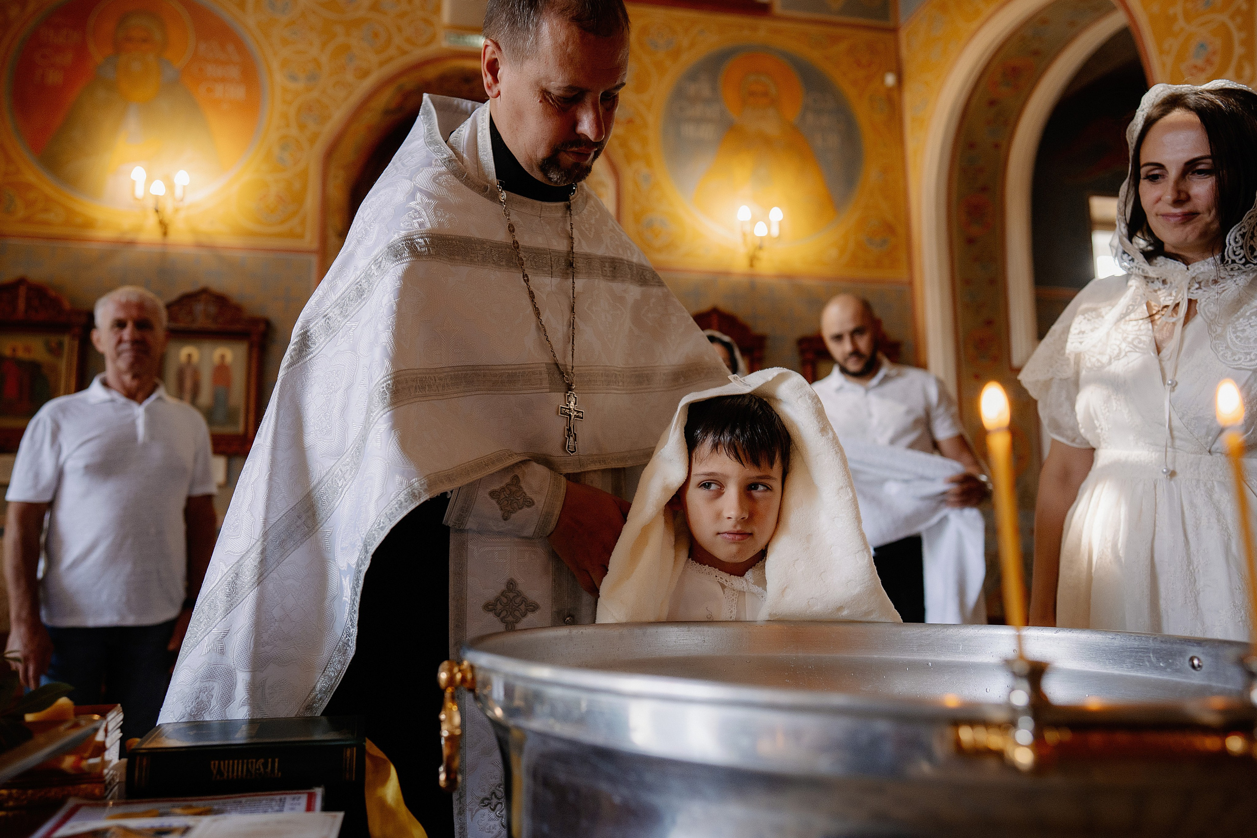 Крещение Владимира. Фотограф на Крещение и Венчание в Красноярске Рамазанова Юлия