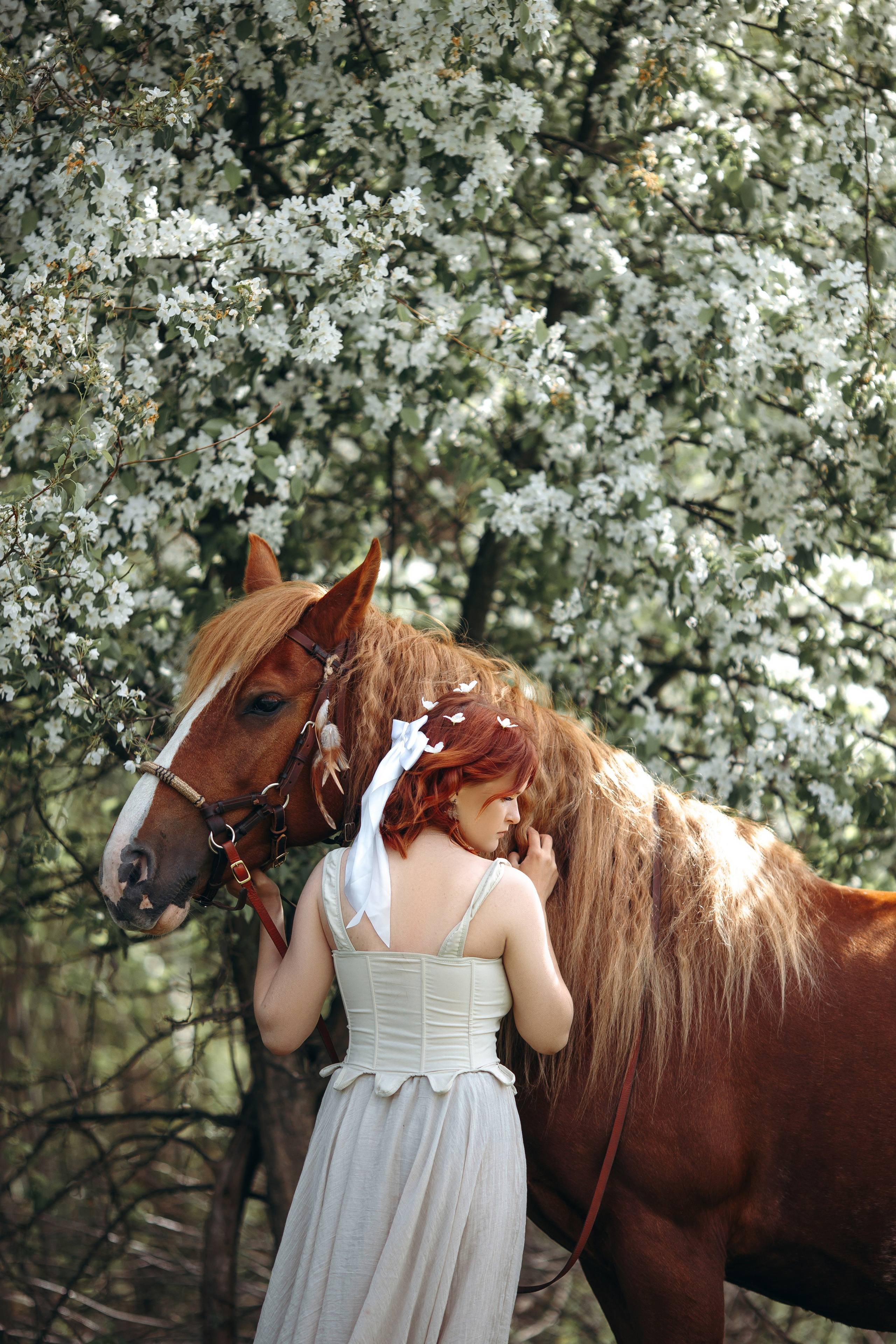 Весенние цветения. Анна Молчанова конный фотограф в Тюмени | фотосессии с лошадьми Тюмень