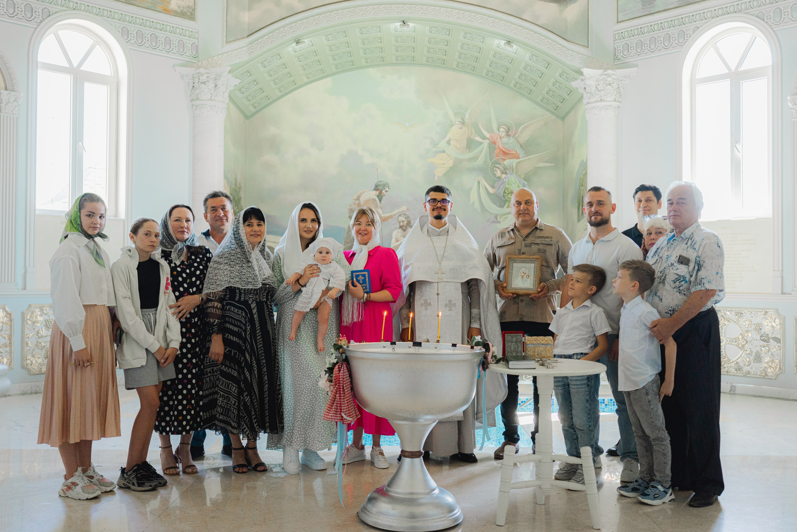 Крещение. Фотограф Краснодар