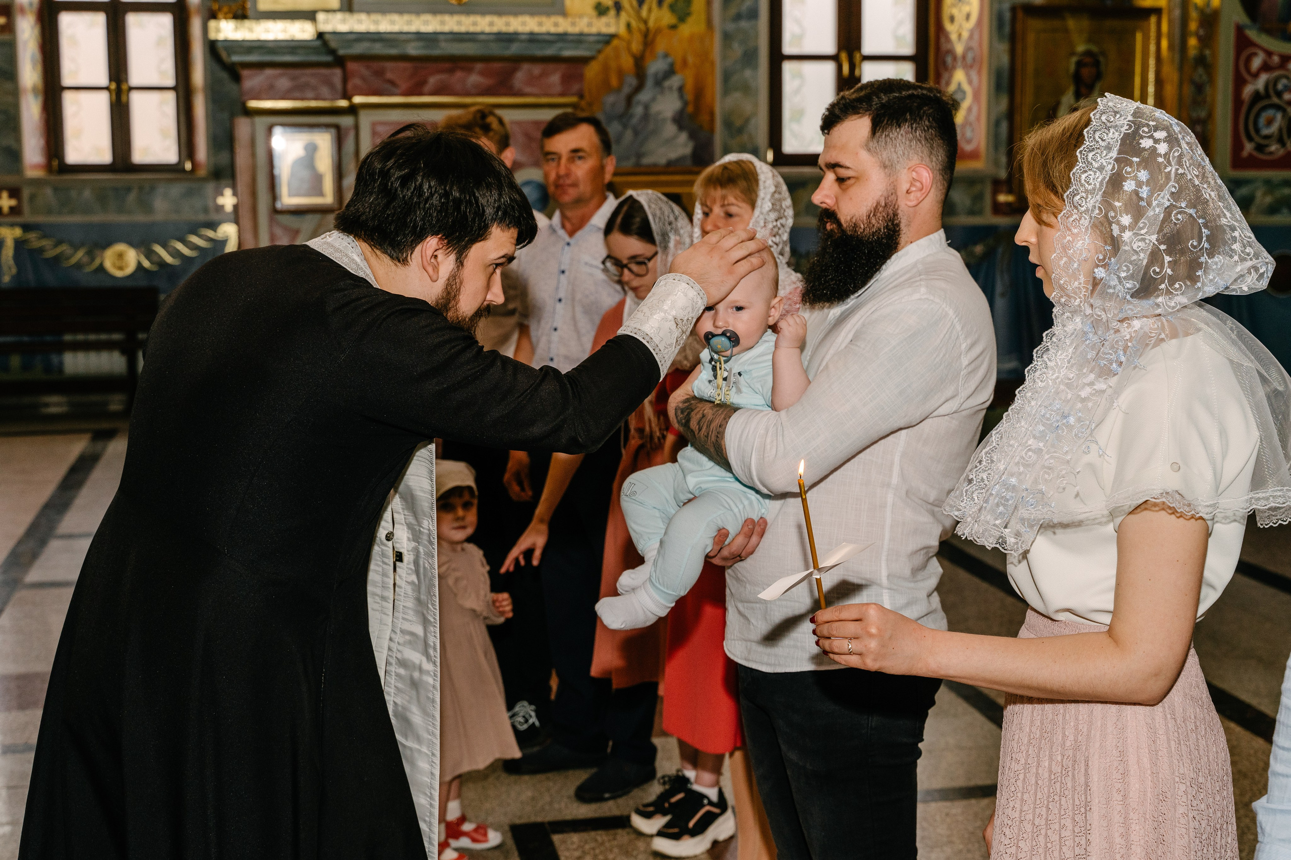 Крещение Федора. Свадебный фотограф Юлия Копылова