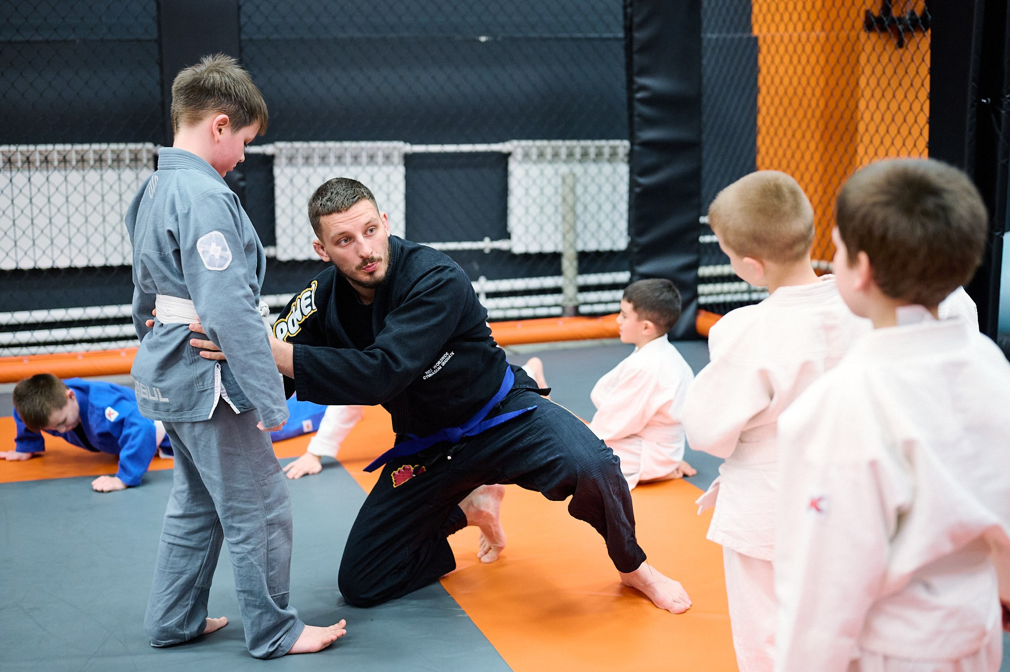 Детская тренировка. Репортажный фотограф в Санкт-Петербурге Диана Ларченкова