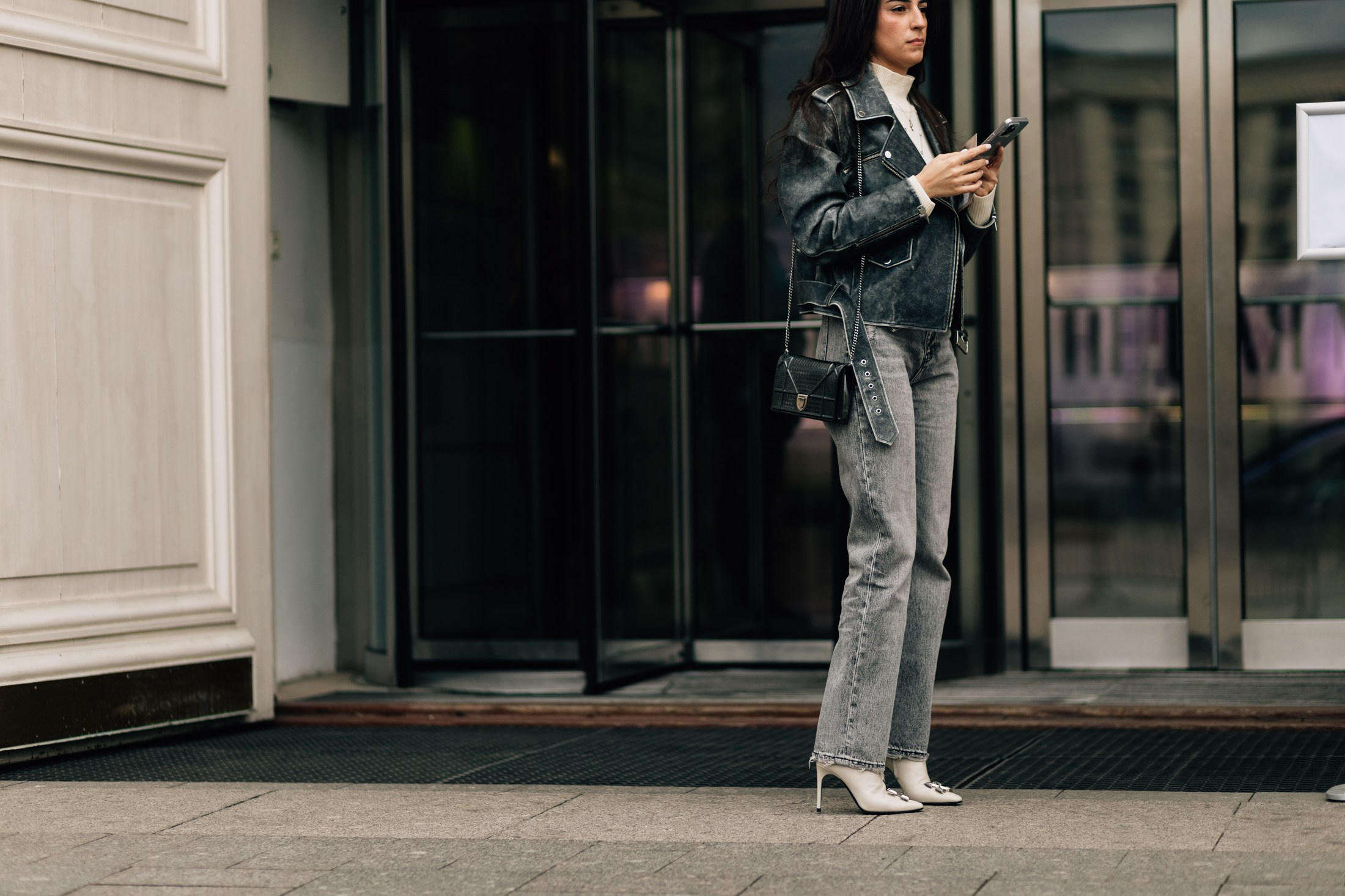 Moscow Fashion Week Streetstyle Day 2. Shami Pezhonov Photography