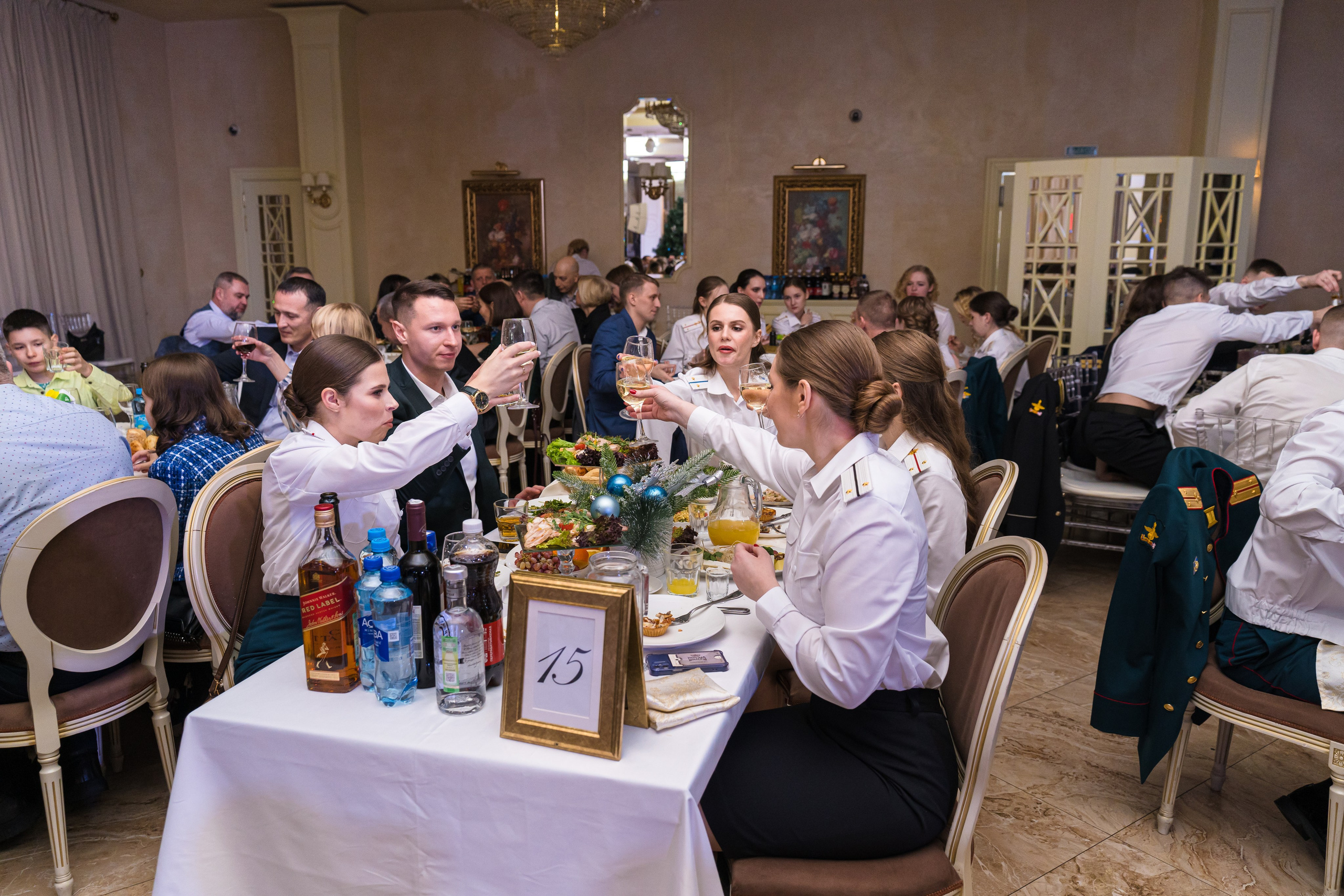 Фотосъемка выпуска военной академии и вручение дипломов