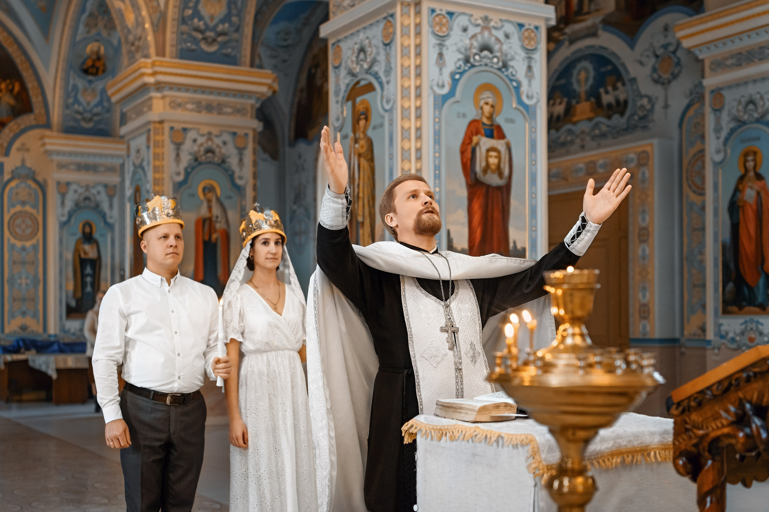 Таинство Венчания (репортажная съемка). Moscow_CPC