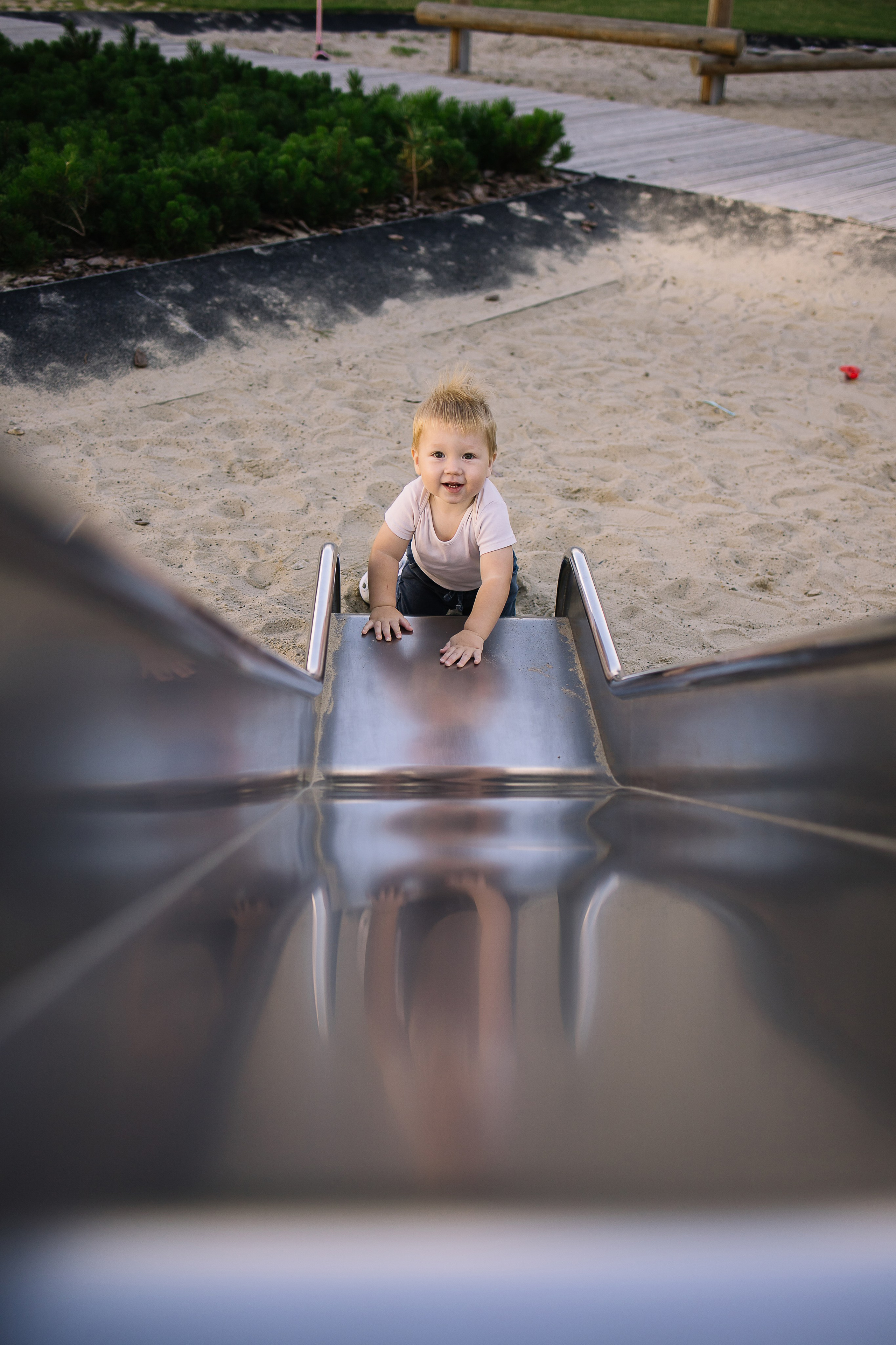 Утренняя семейная прогулка в Михайловском парк-квартале. Семейный фотограф в Томске Максимова Екатерина