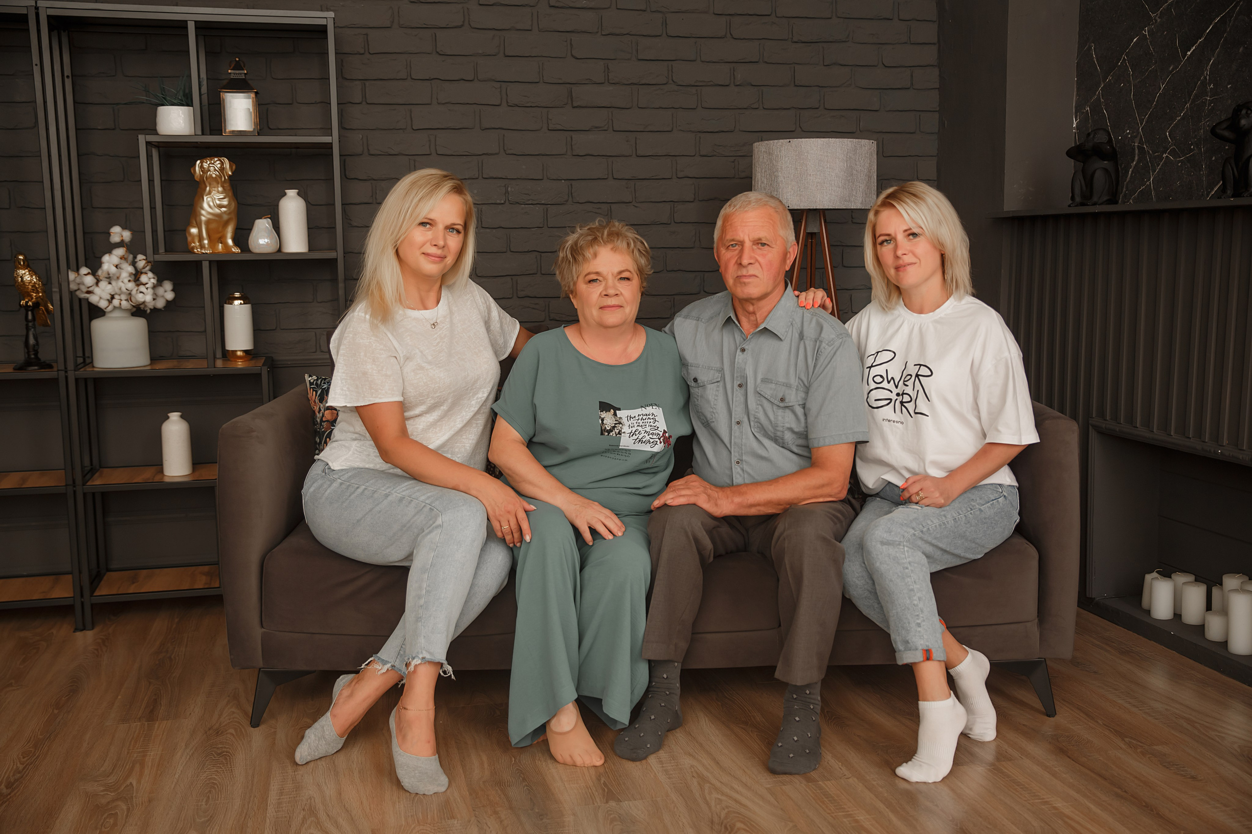 Семейная съемка в студии. Свадебный, семейный и детский фотограф Набережные Челны