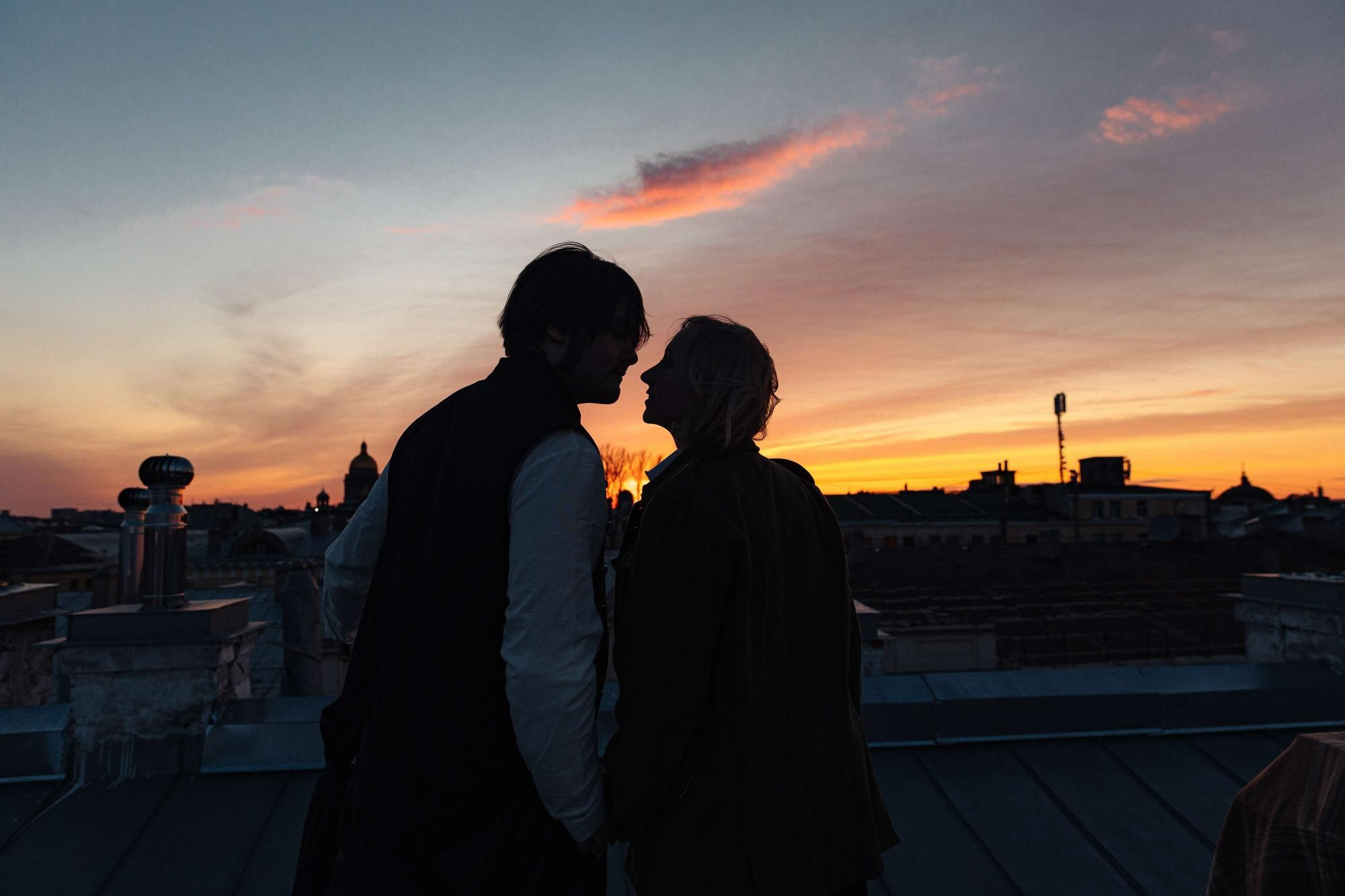 Фотосессия лав стори Вани и Рины в СПб