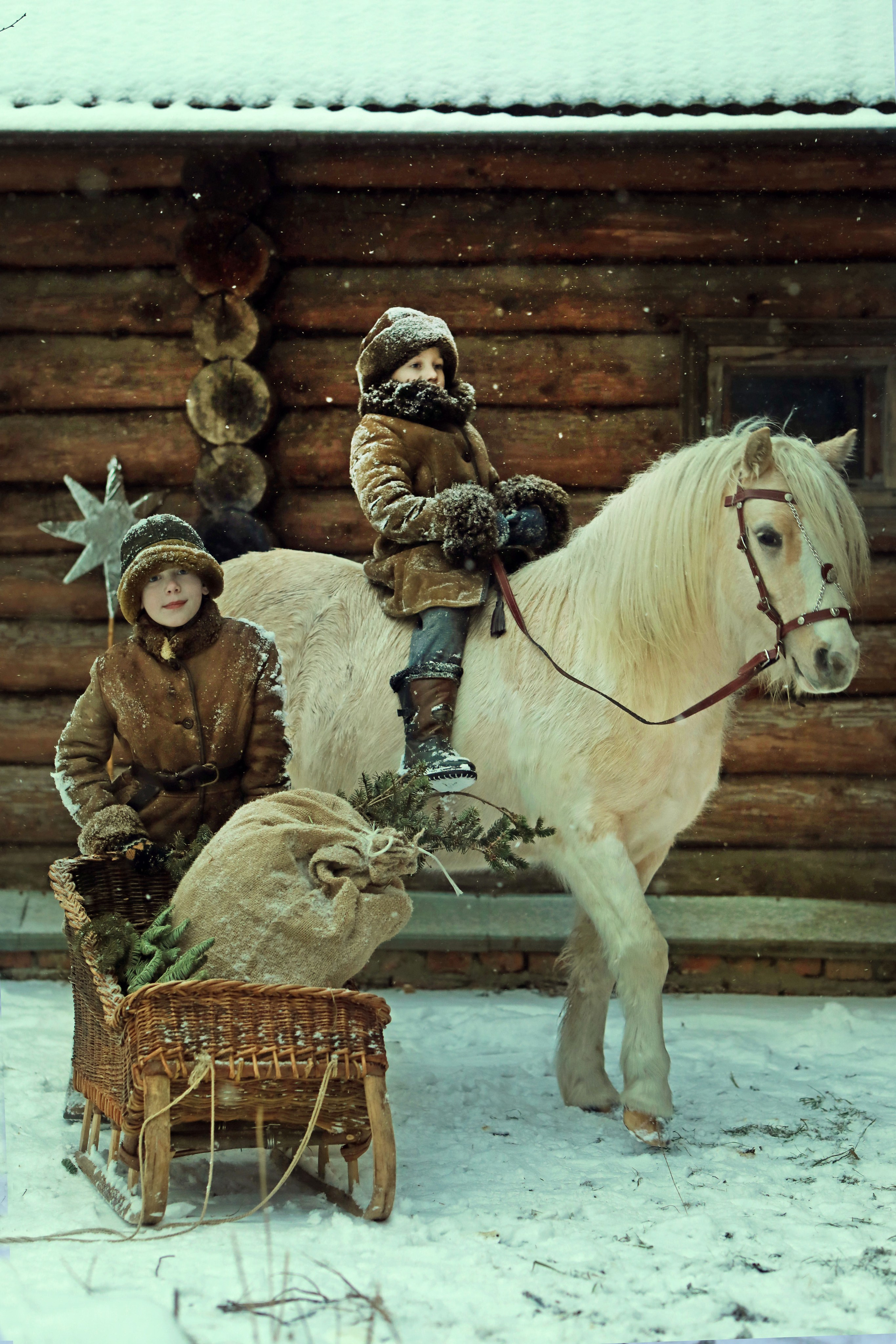 Детская фотосессия от 3х до 12 лет. Фотосессия с лошадьми