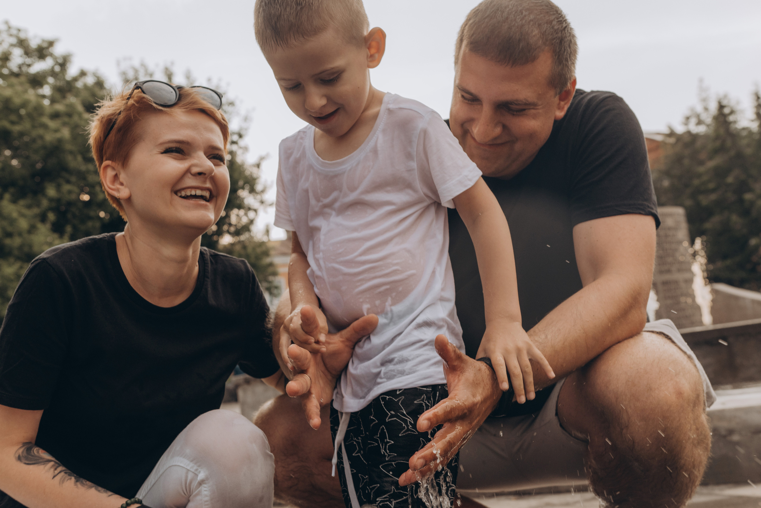 Рома, Катя и Андрей. Свадебные и семейные съемки Сергей и Юлия Пушкаревы