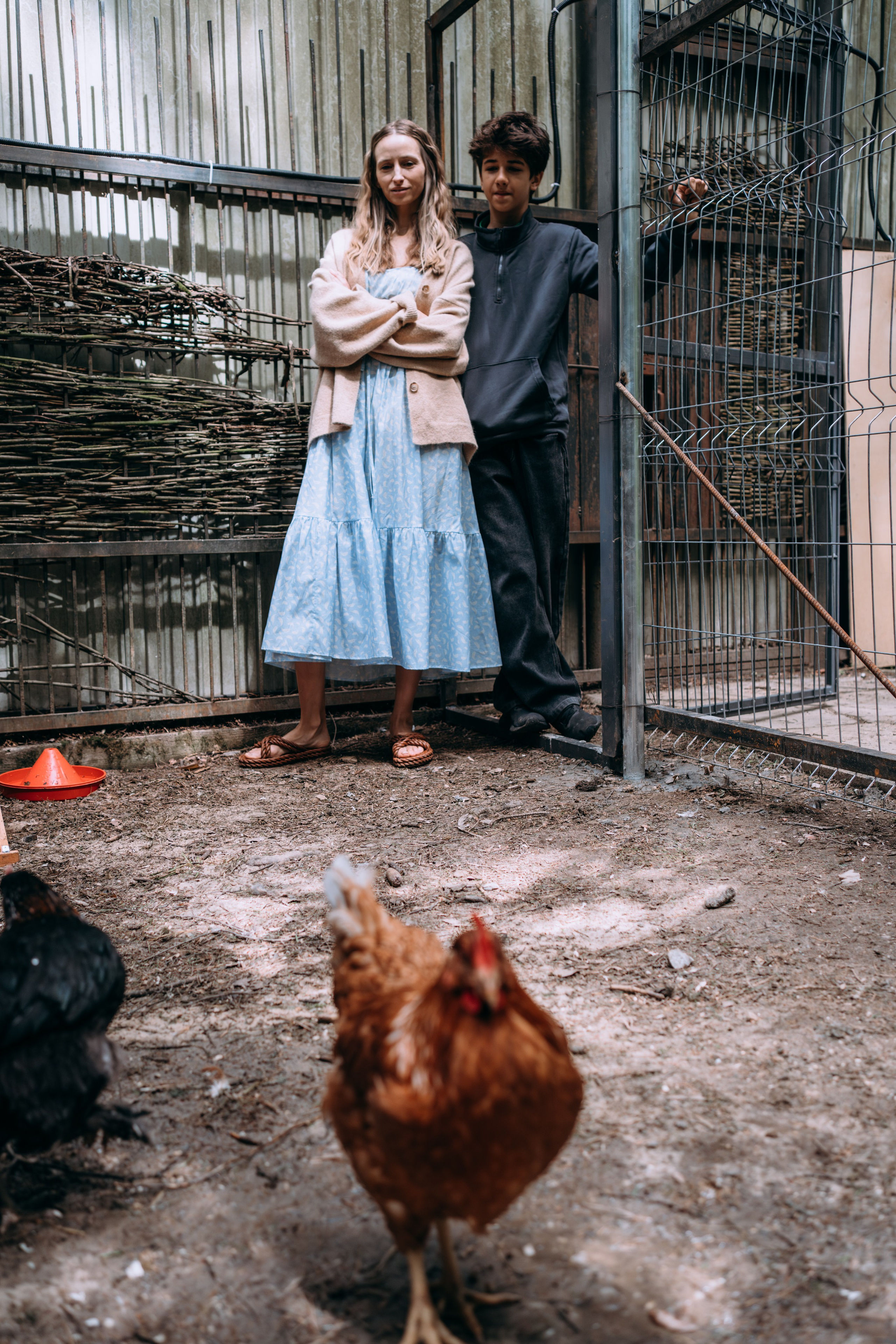 Дети. Курицы. Теплица. СТИЛЬ. Семейный и детский фотограф и видеограф в Москве, Серпухове и Тарусе Валерия Сорокина