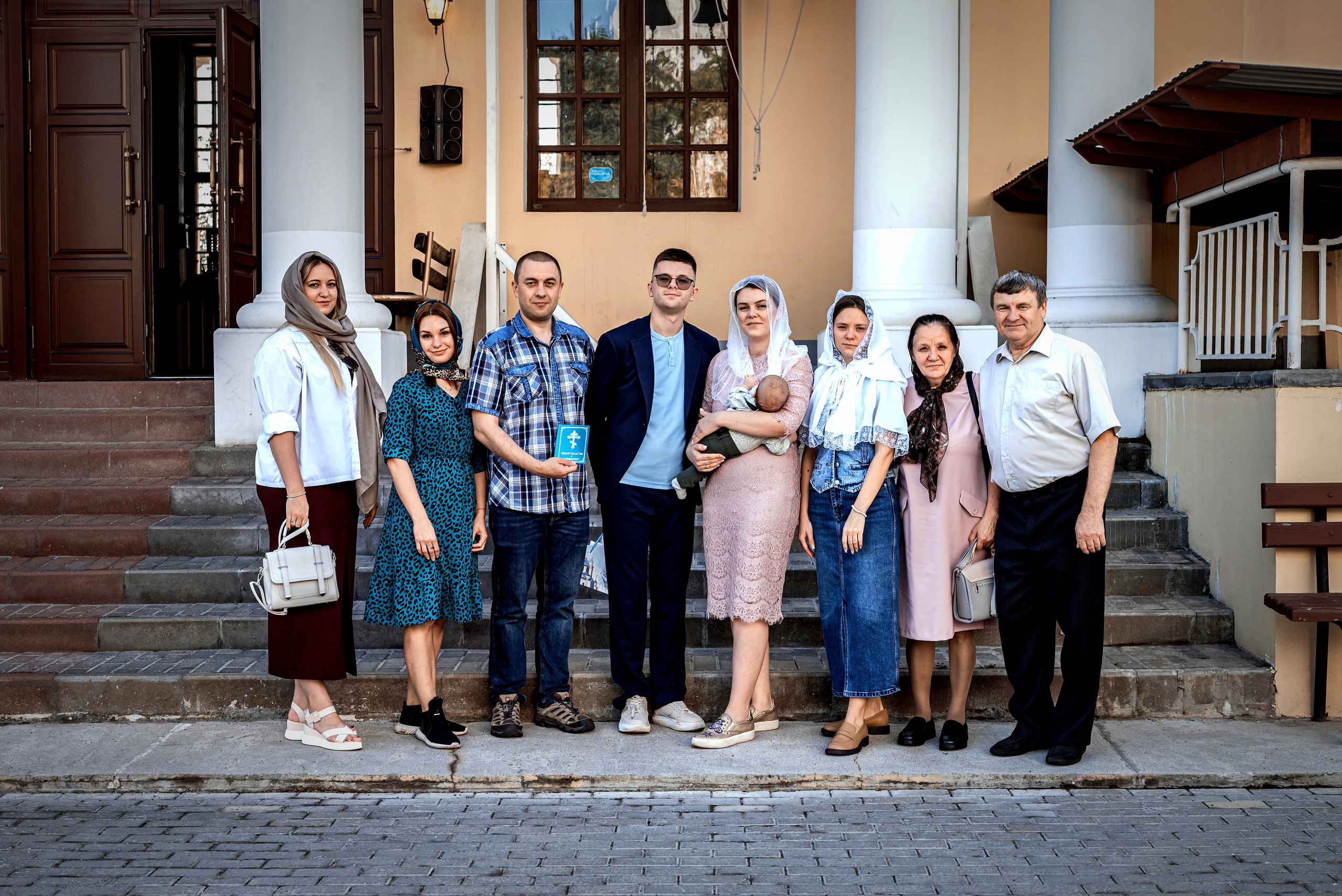 Крещение Екатерина. Семейный и детский фотограф Москва