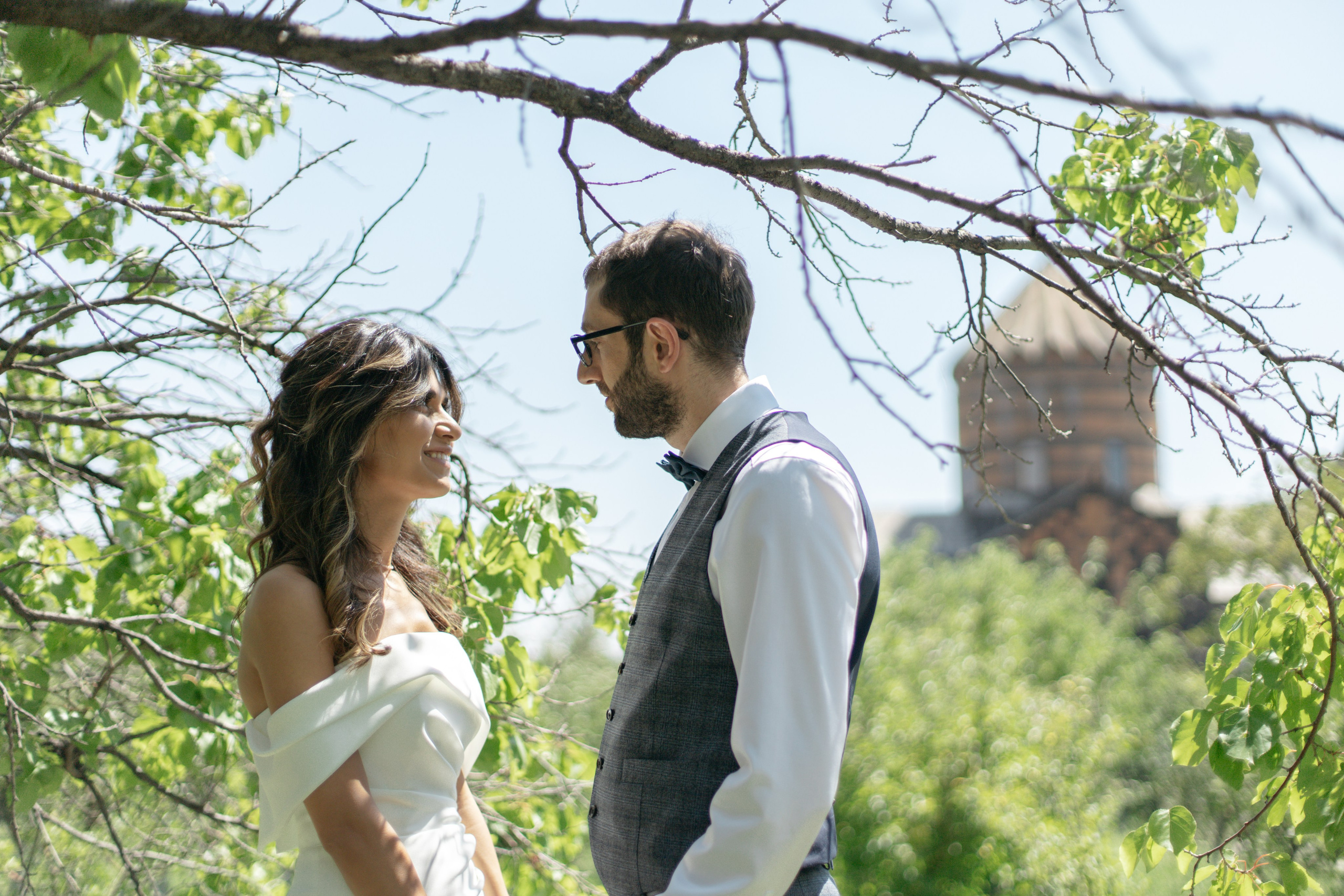 Свадьба Мери и Арама в храме Мухни. Фотограф в Армении Женя Гилевич