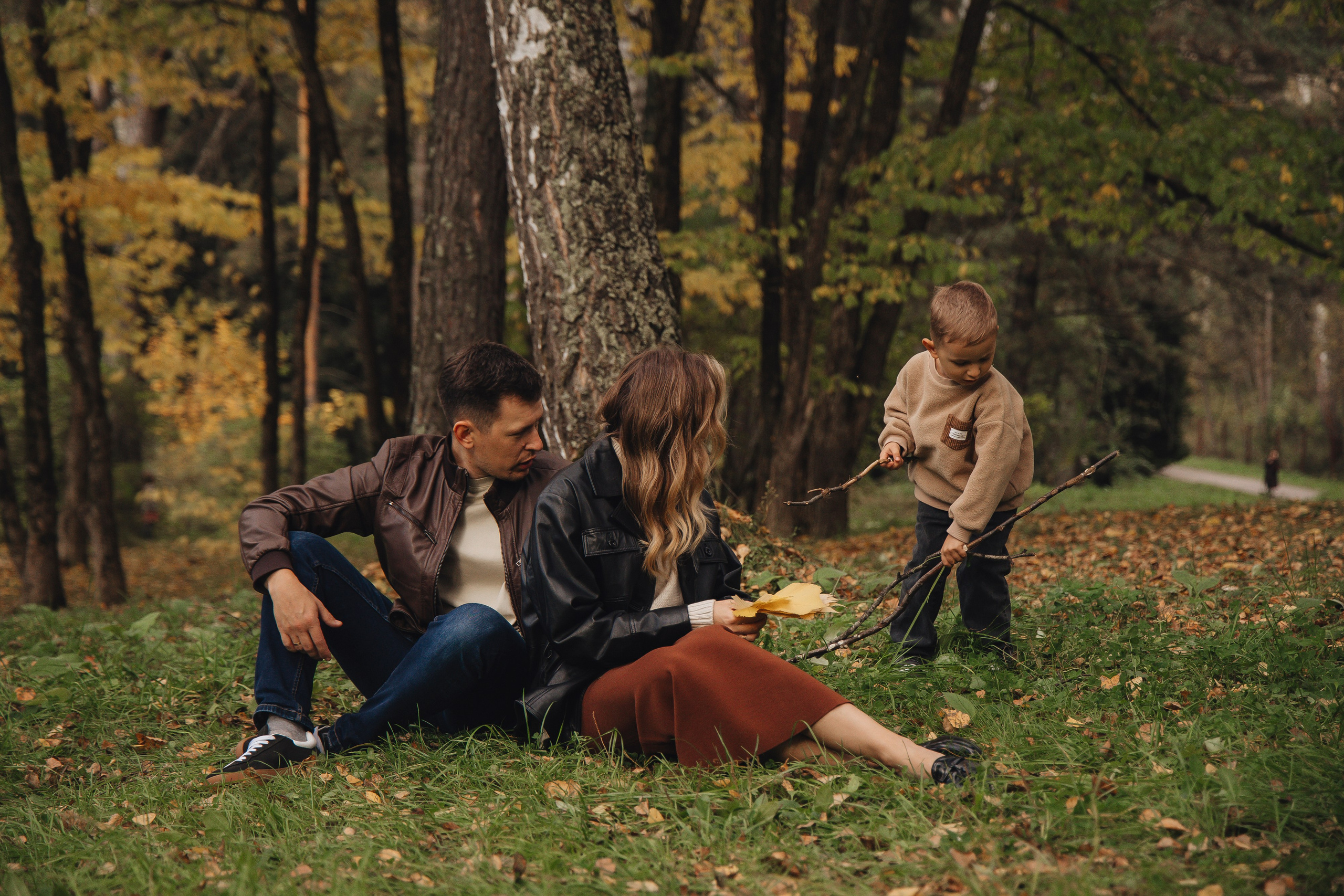 Осенняя прогулка. Фотограф Новосибирск