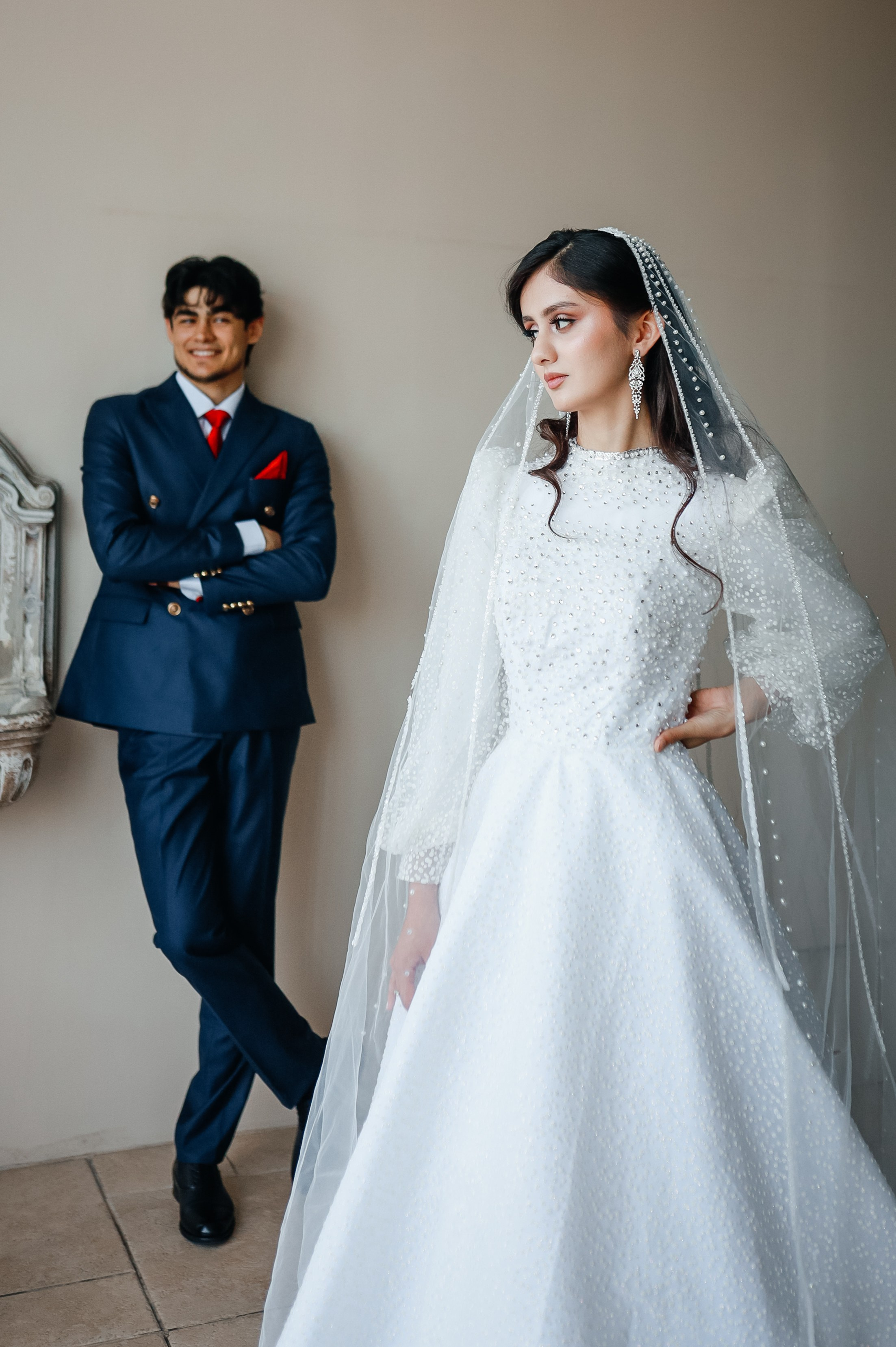 Студийная свадебная фотосессия. Визуал для эспертов и блогеров