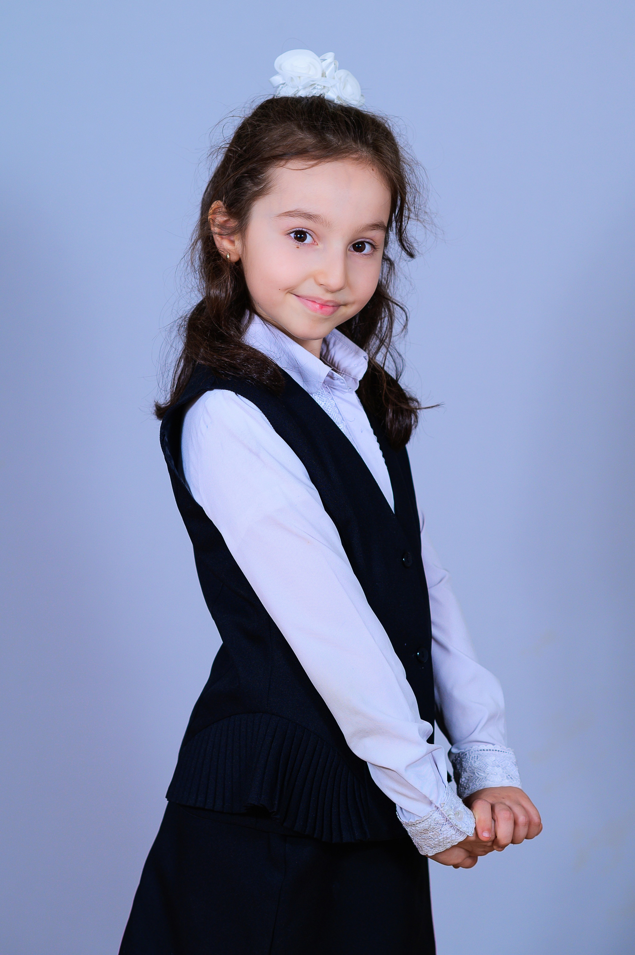 Портрет и общая фотография класса. Выпускной школьный альбом в Москве / Школьный фотограф Юлия Михайленко