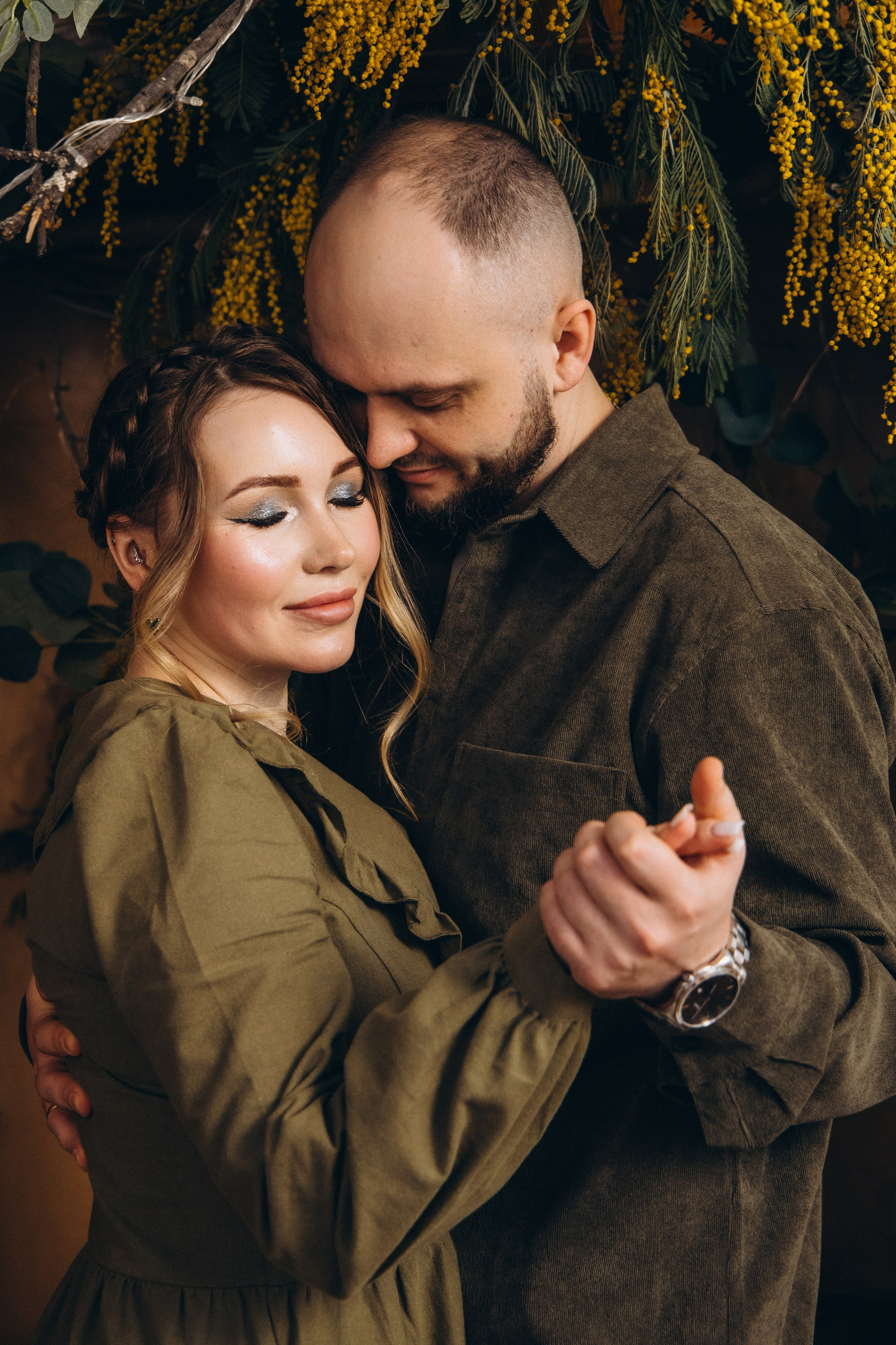 Юлия с семьёй