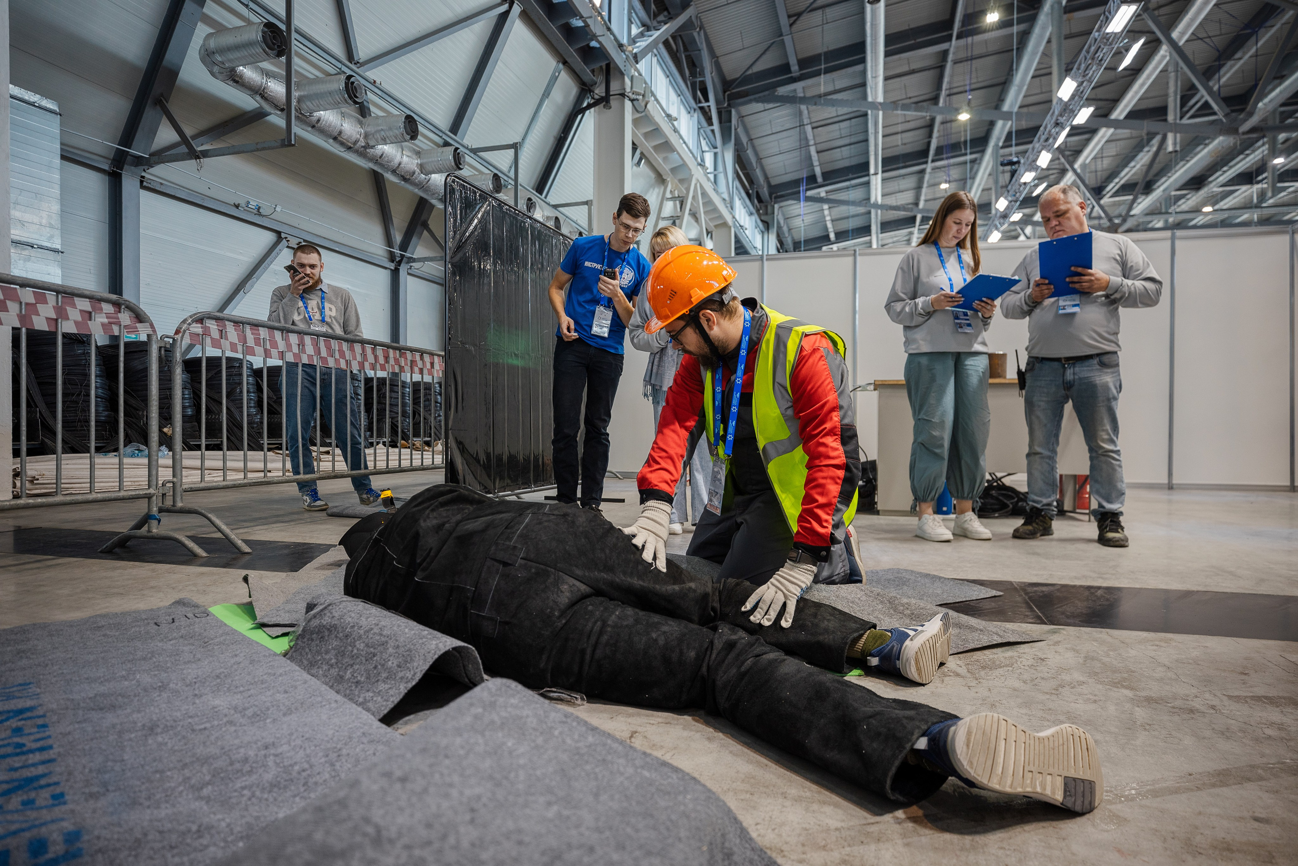 Фотосъемка строительного чемпионата в СПб | Динамичные кадры для медиа