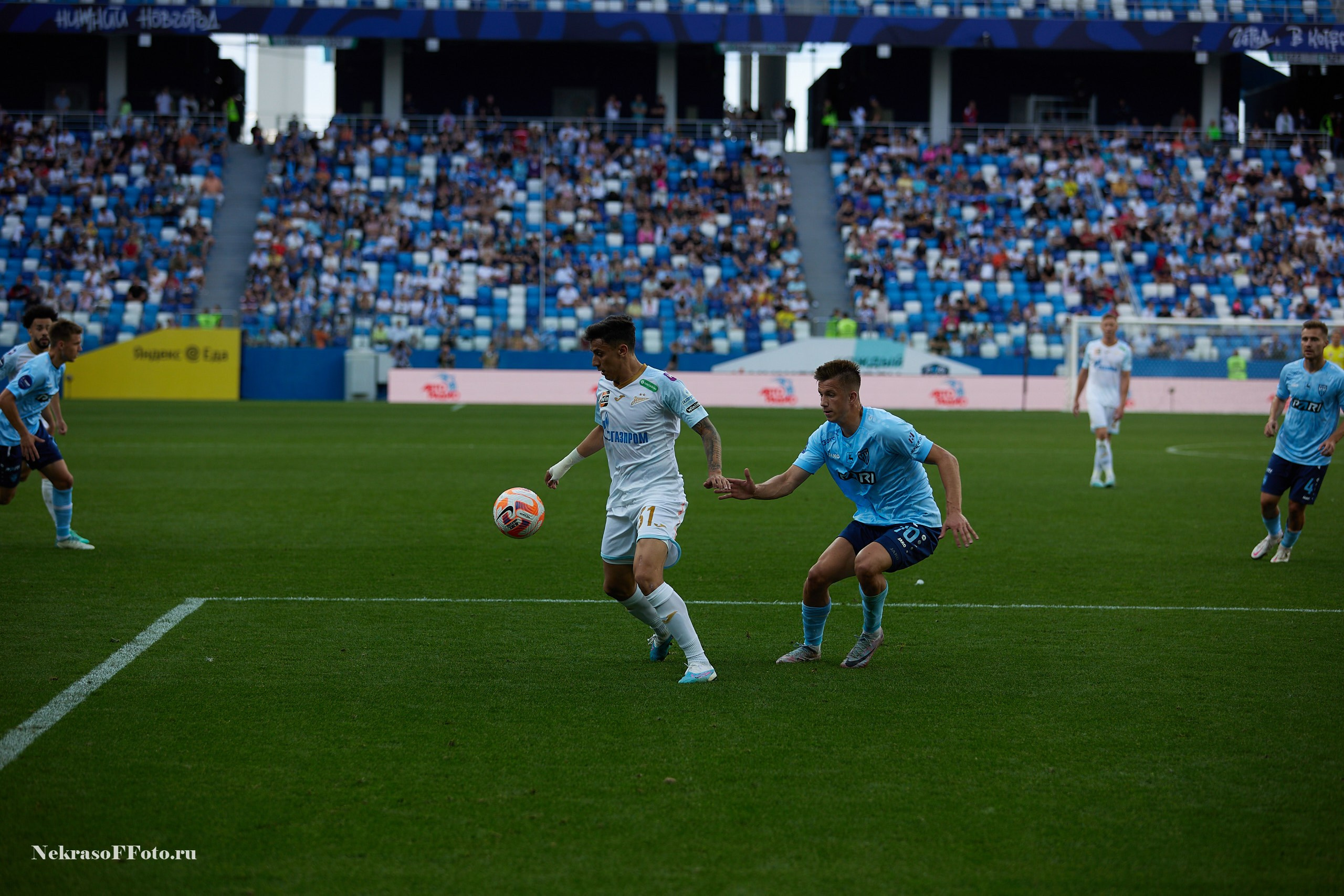 РПЛ ФК Зенит — ФК Пари НН. Спортивный фотограф Некрасов Денис