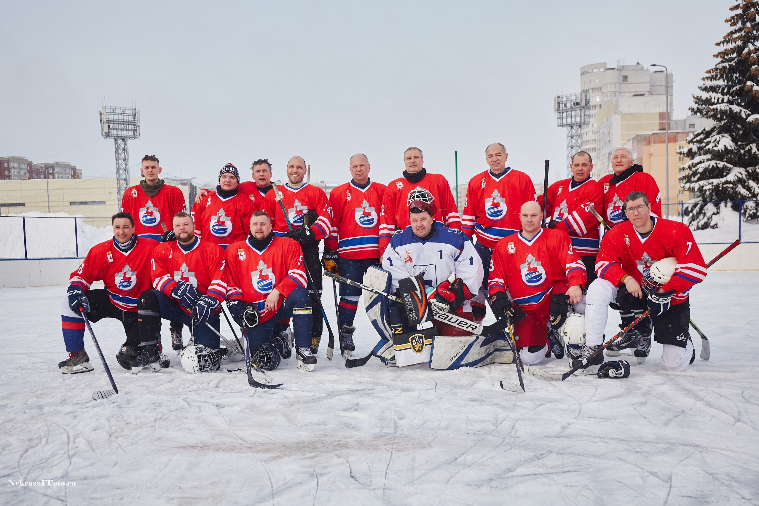Турнир по хоккею «Русская классика» в рамках Офицерской хоккейной лиги. Спортивный фотограф Некрасов Денис