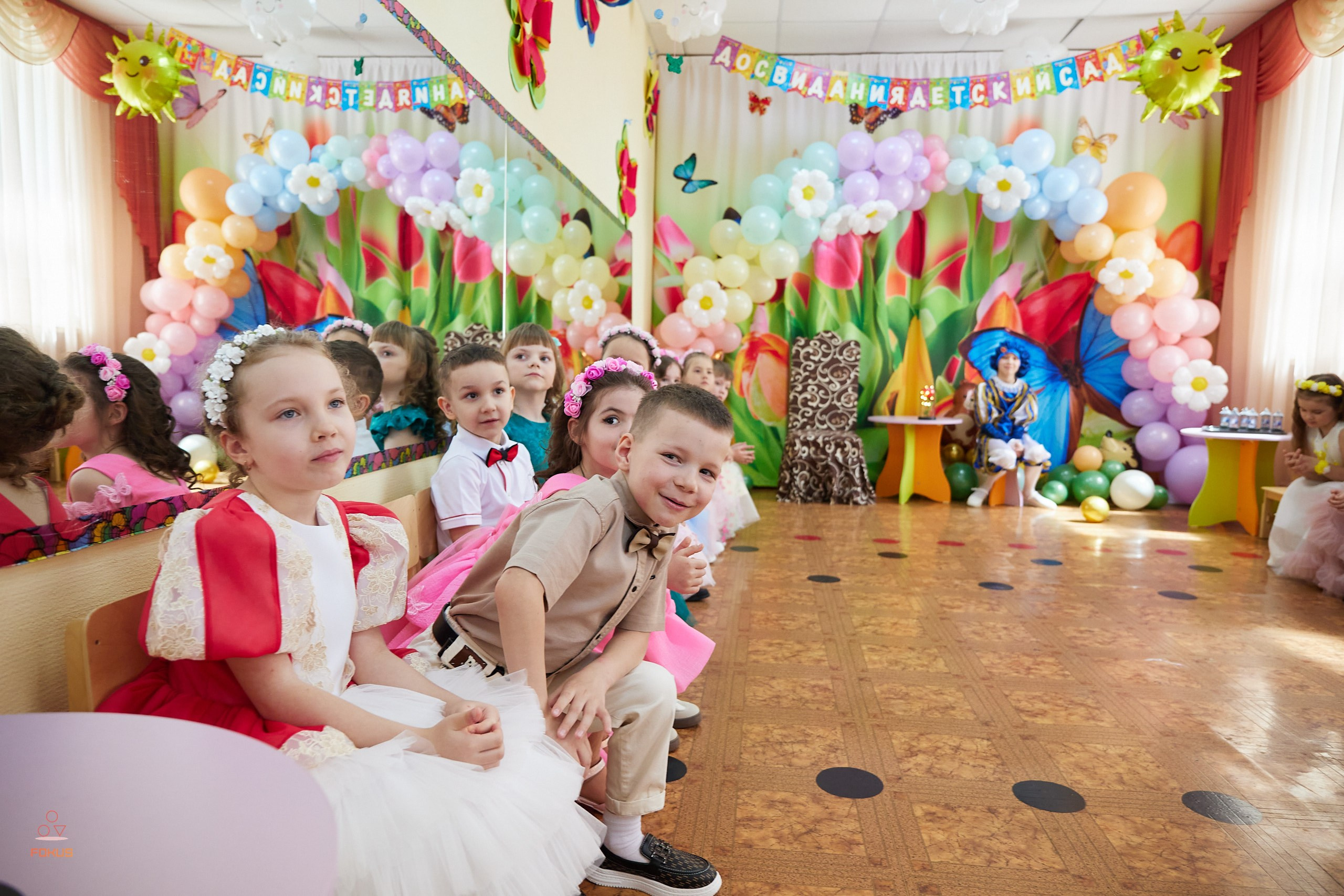 Выпускной детский сад. Спортивный фотограф Некрасов Денис