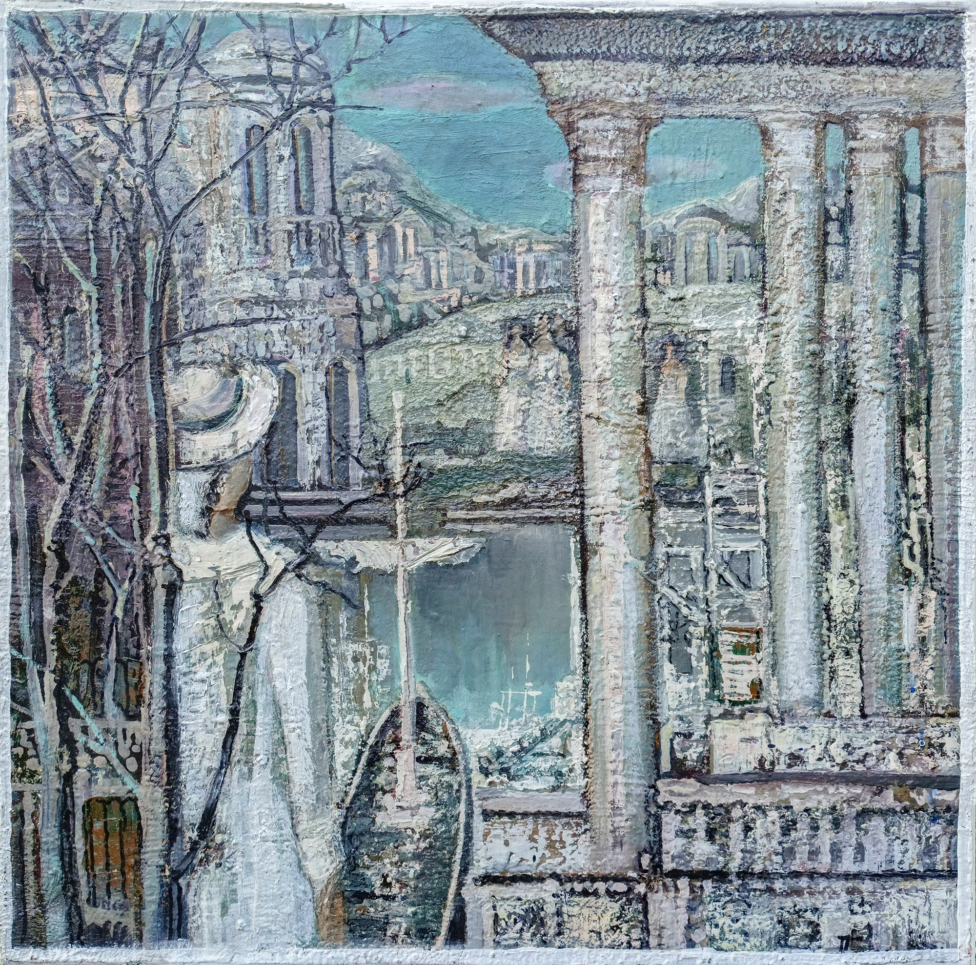 Ожидание. 2004г. Холст, масло. 70Х70см. Арт. AP-087-1	