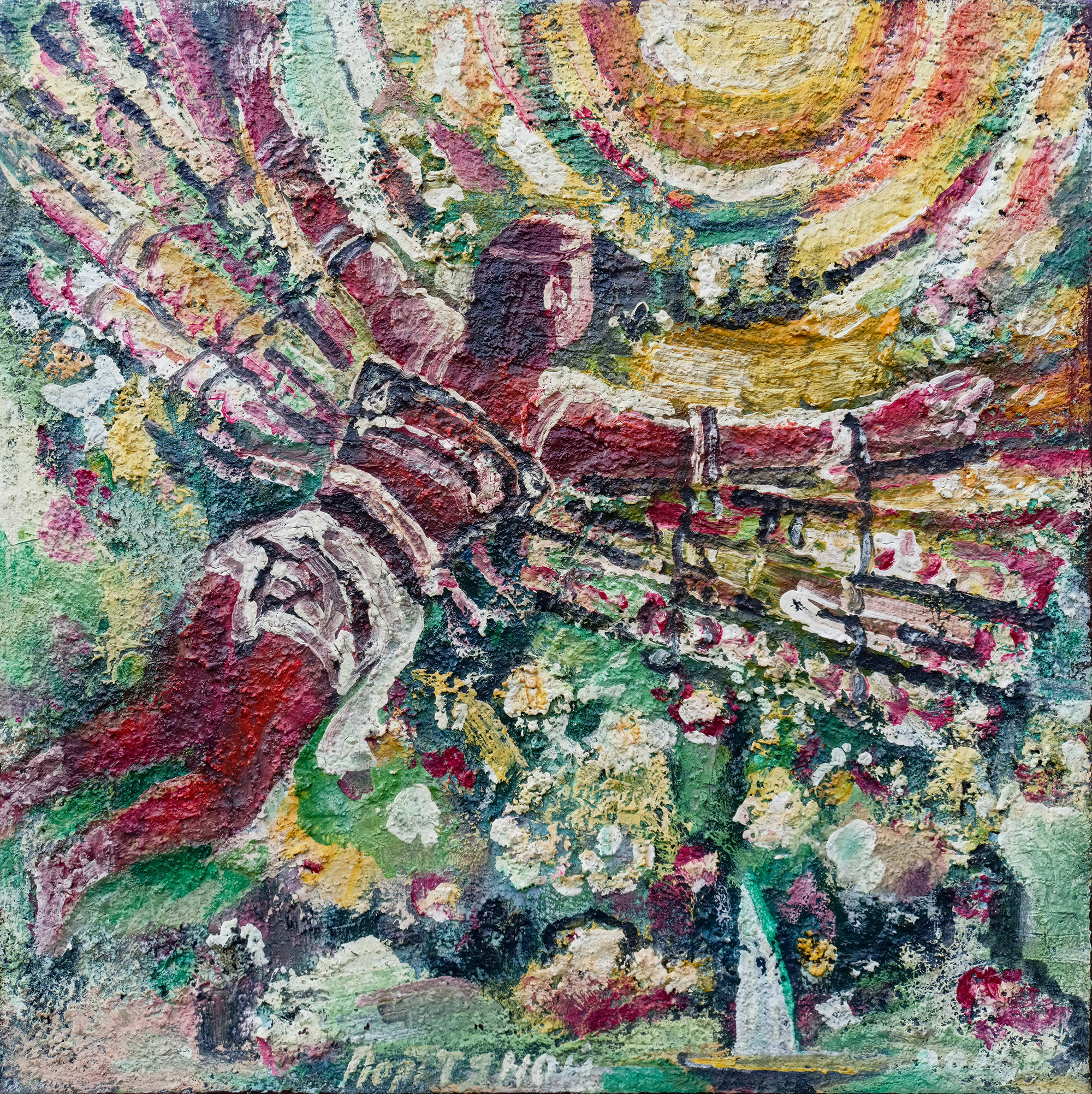 Икар. 2001г. Холст, масло. 70Х70см. Арт. AP-088	