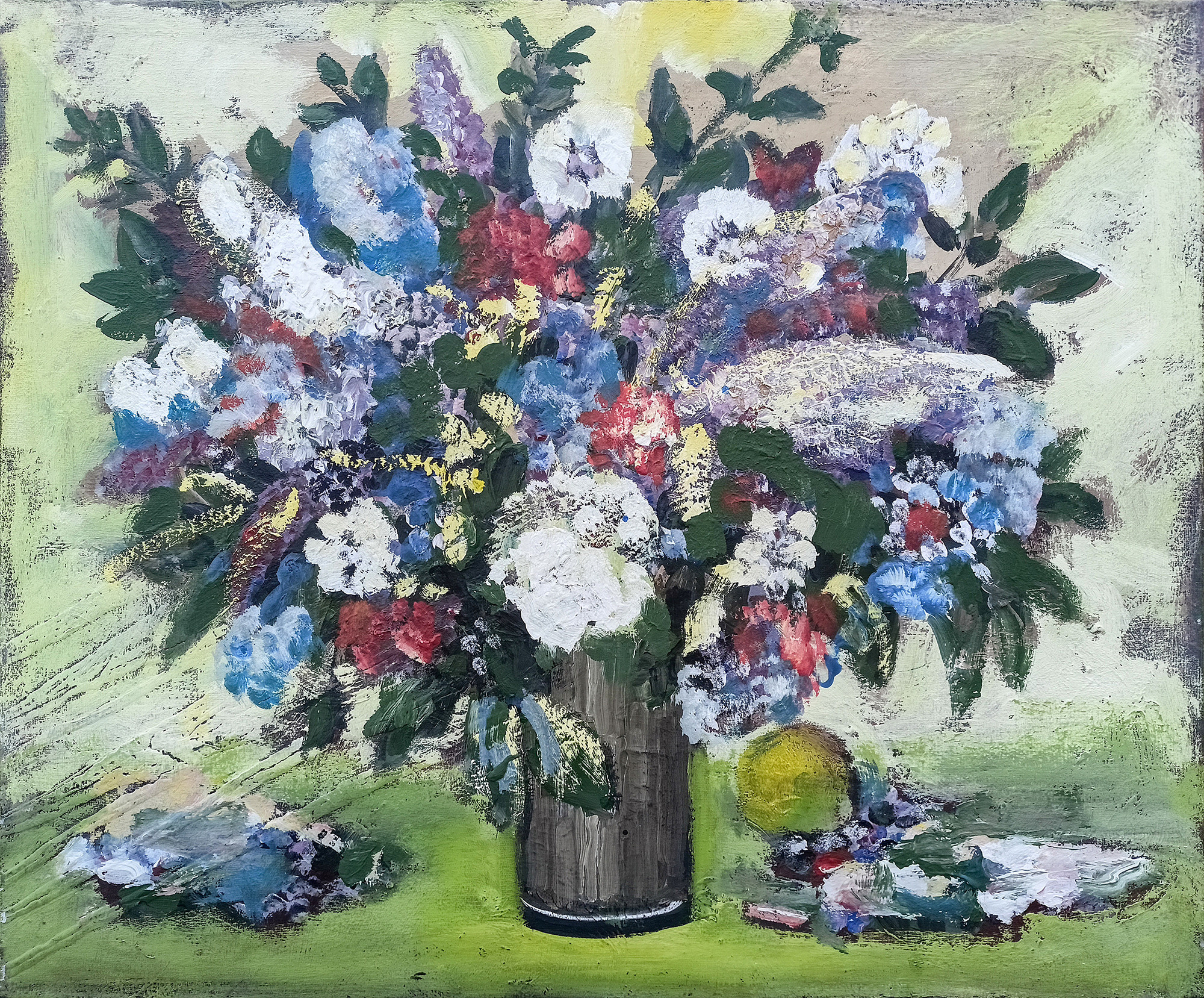 Без названия (Нежные цветы). 2013. Холст, масло, акрил. 65Х81см. Арт. AP-037