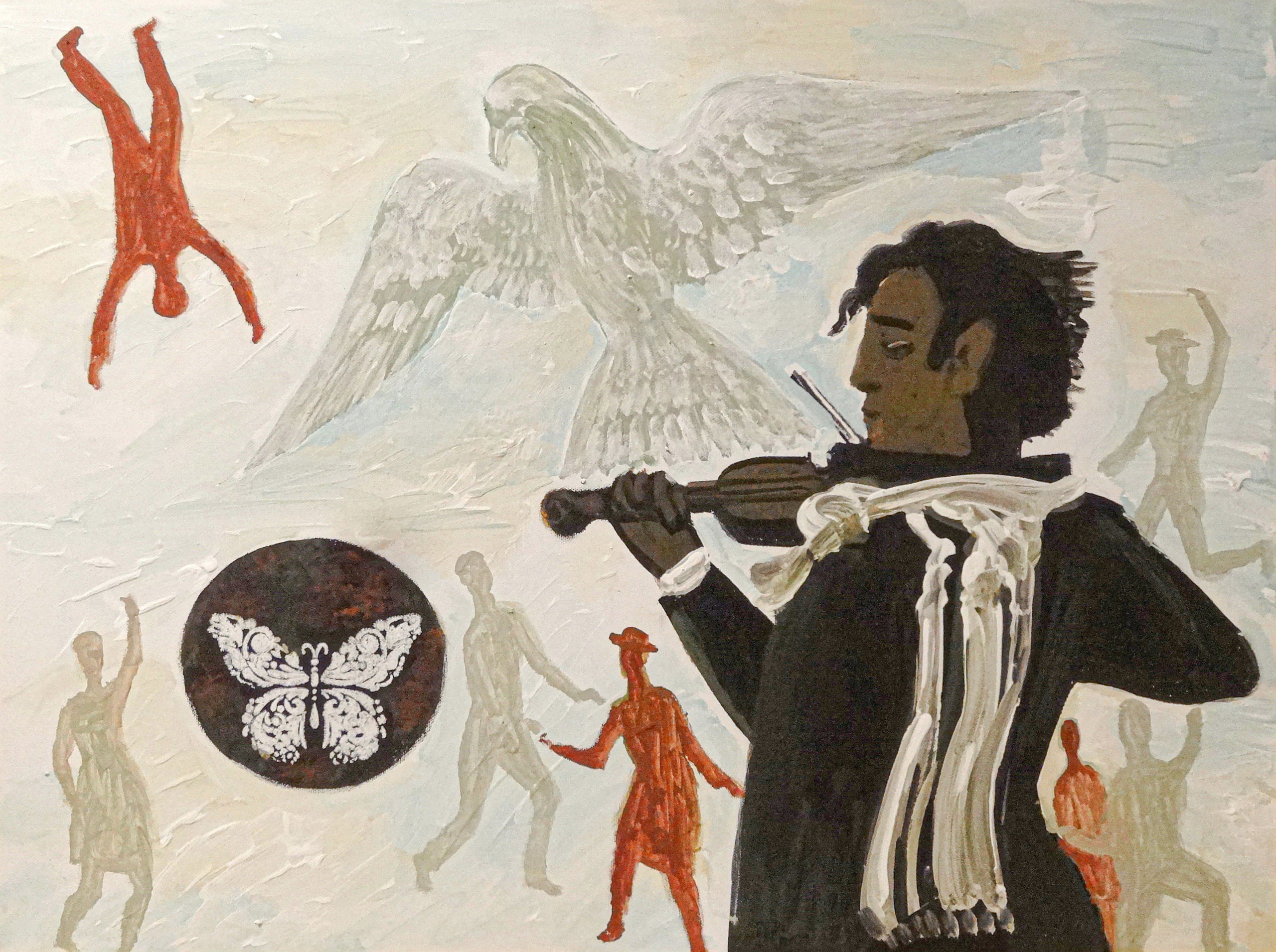 Пейзаж - воспоминание №2 (часть триптиха). 2015г. Холст, масло, акрил. 60Х80см. Арт. ...