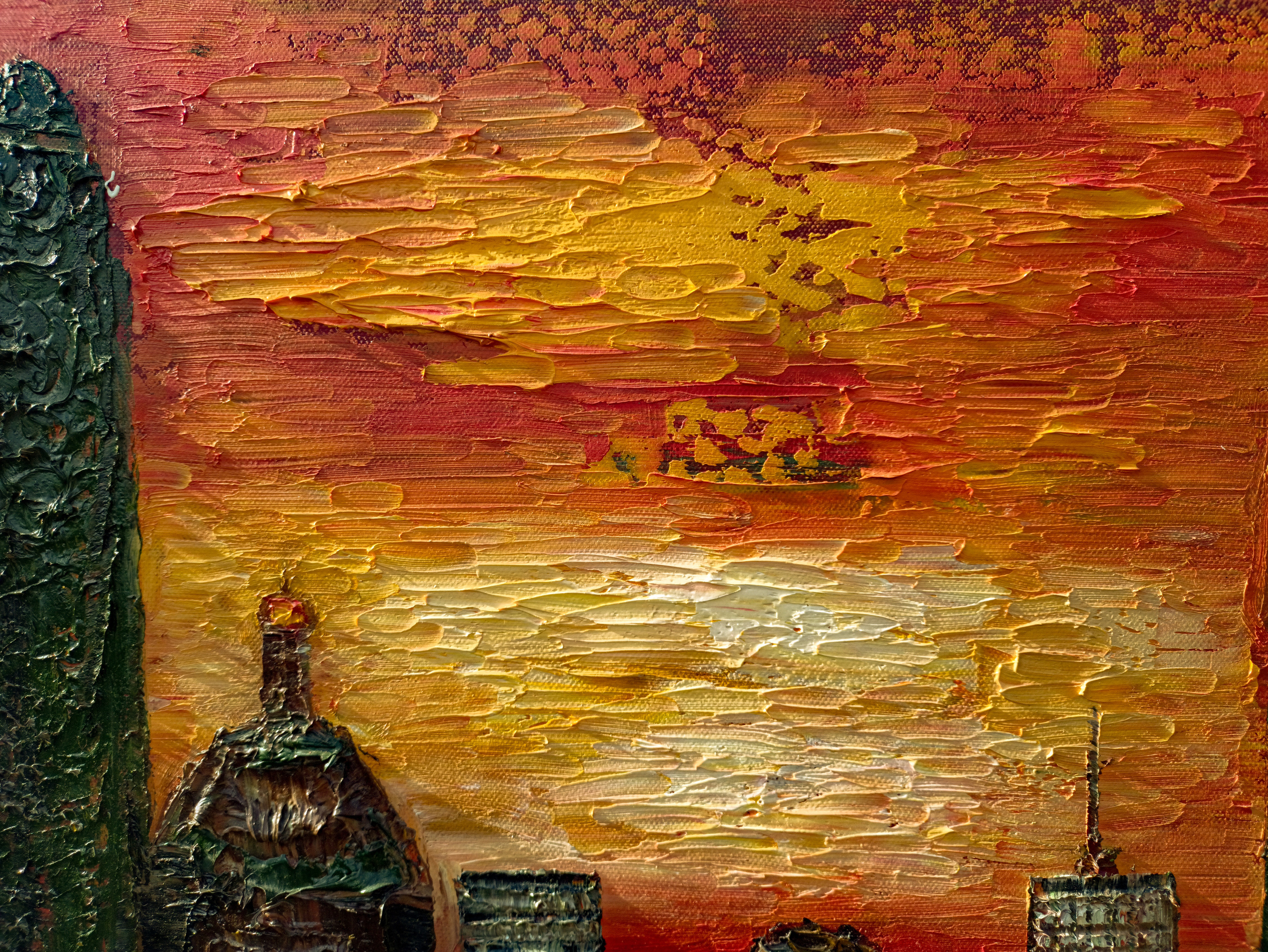 Contemporary artist Vladimir Portyanoy. Painting, graphics