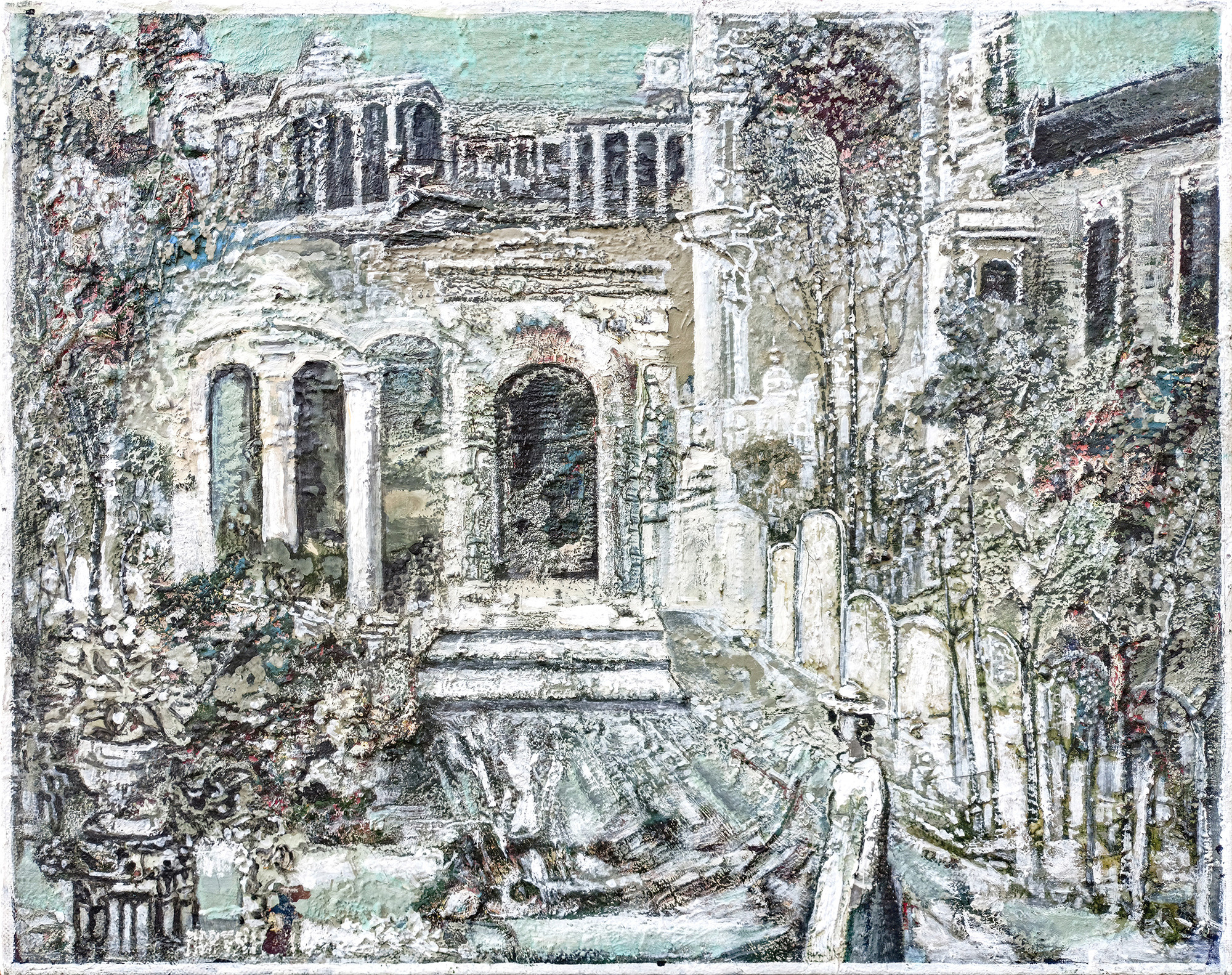 Старый Петербург. 2003г.  Холст, масло. 60Х80см. Арт. BP-048	