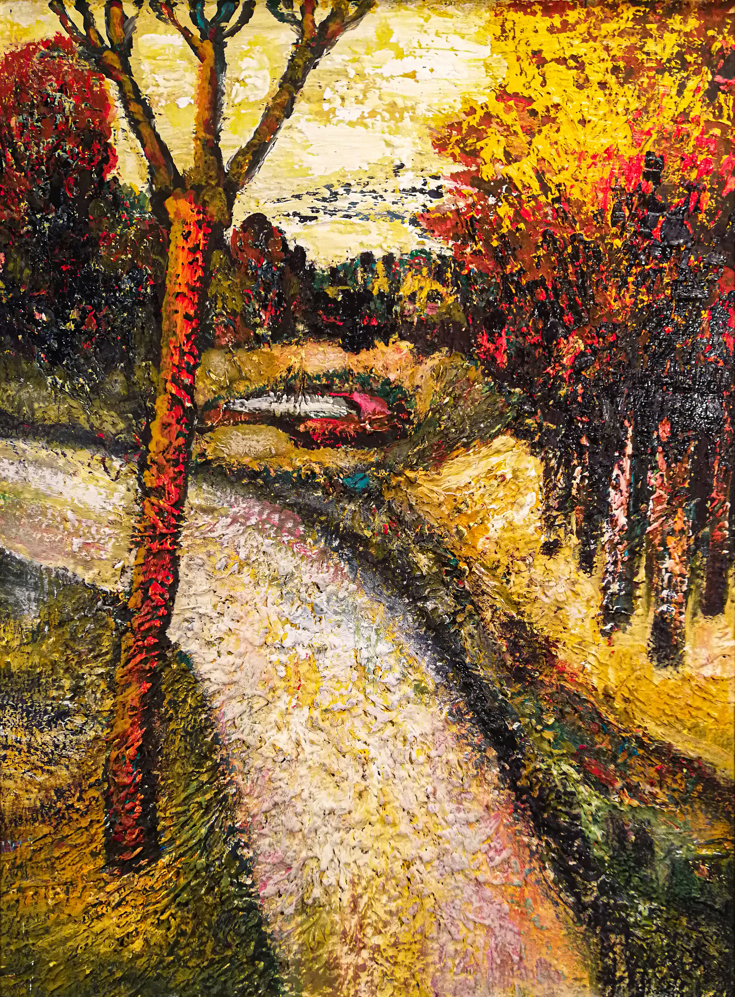 В частной коллекции.