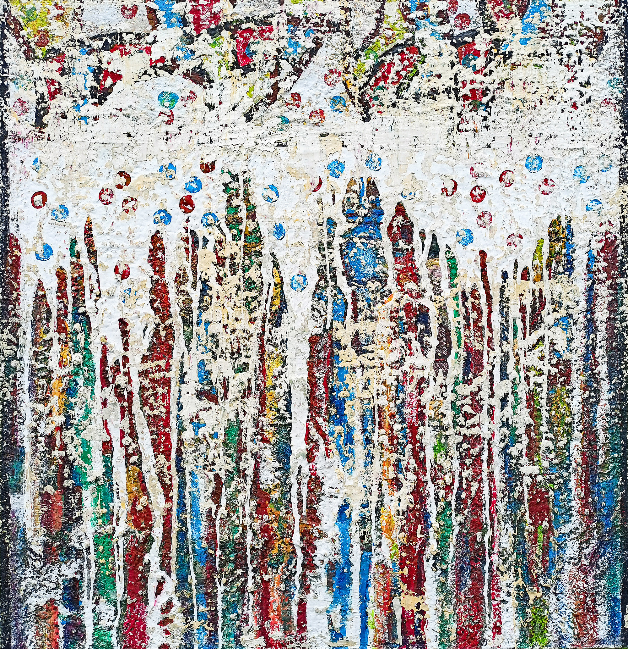 Храм солнца №4. 2000г. Холст, масло. 90Х90см. Арт. AP-042	