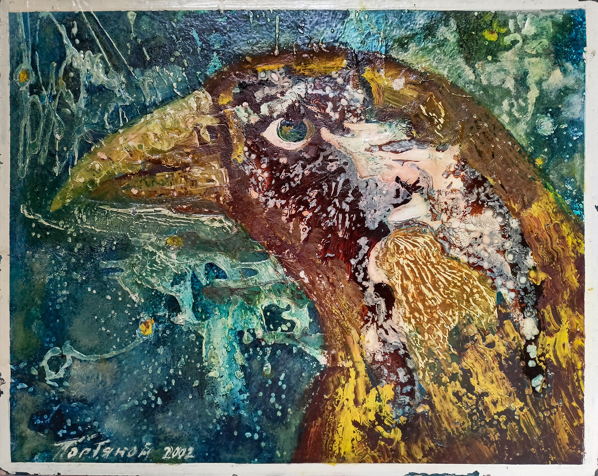 Орел. 2013г. Картон, масло. 50Х40см. Арт. KP-011