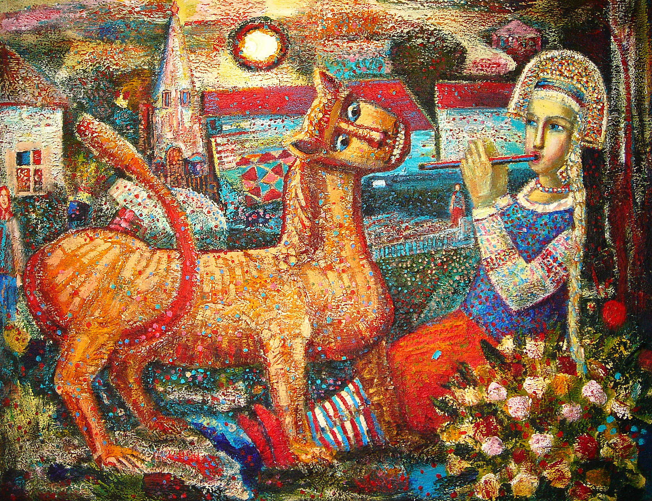 Усмирение №2. 2009-2010гг. Холст, масло, акрил. 130Х100см. Арт. ...