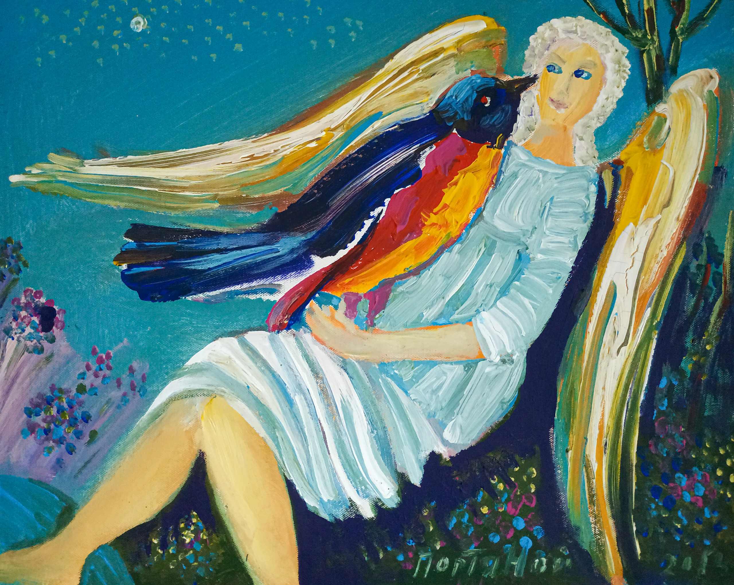 В частной коллекции.