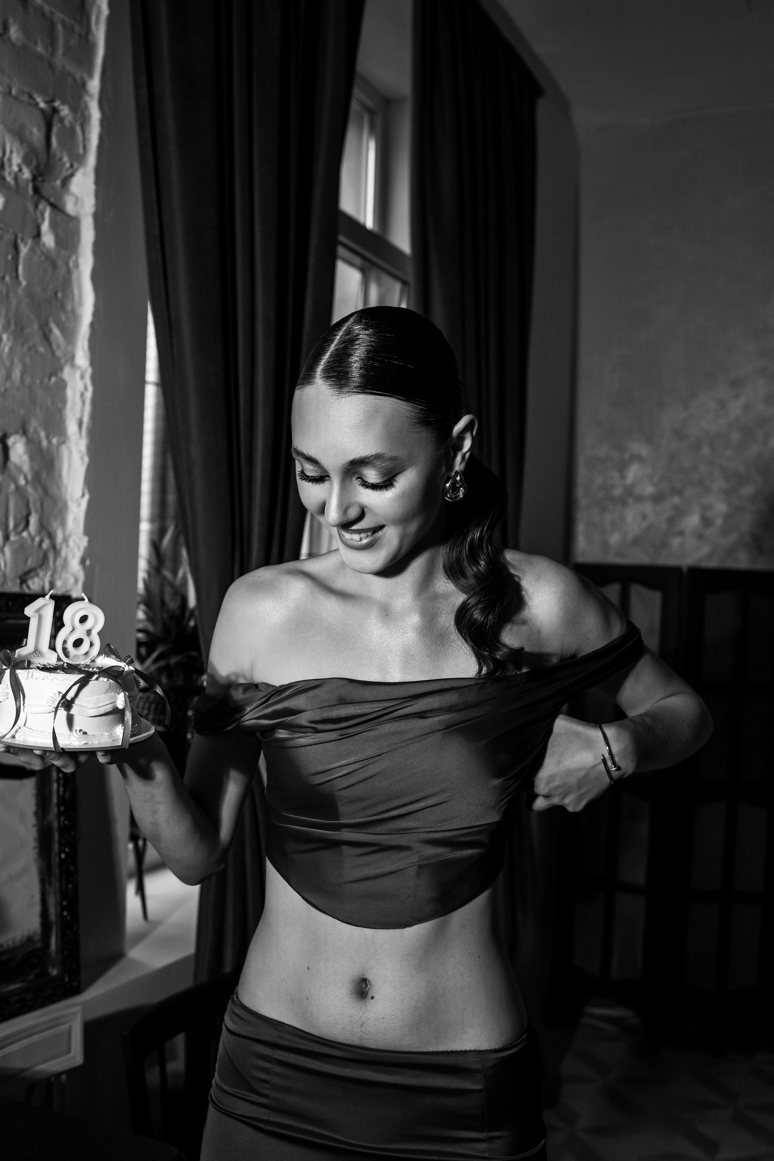 Ева в студии Винтаж ДР. Фотограф в Краснодаре Лагунов Владимир