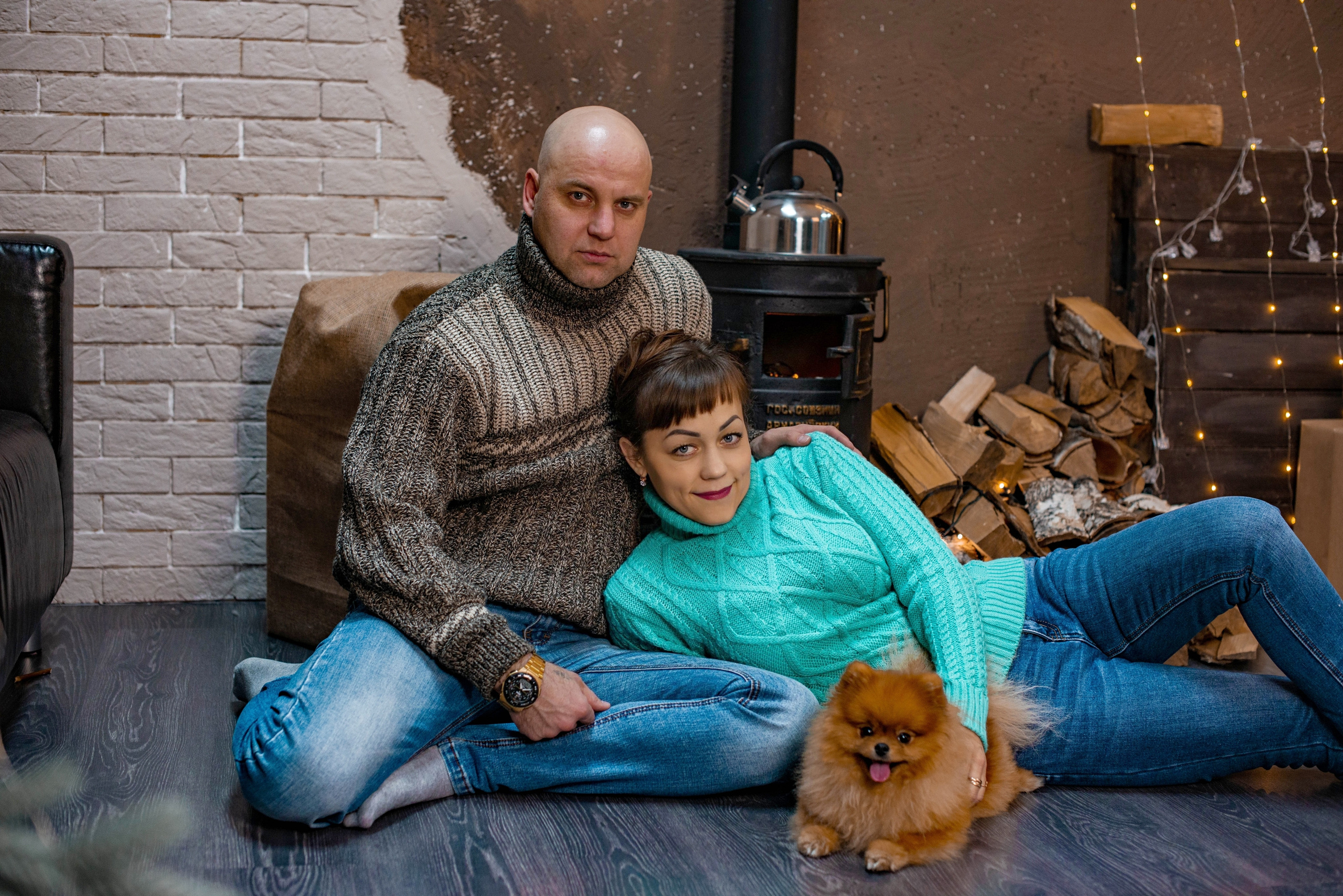 Семейная новогодняя фотосессия. Семейный и свадебный фотограф в Абакане Юлия Су