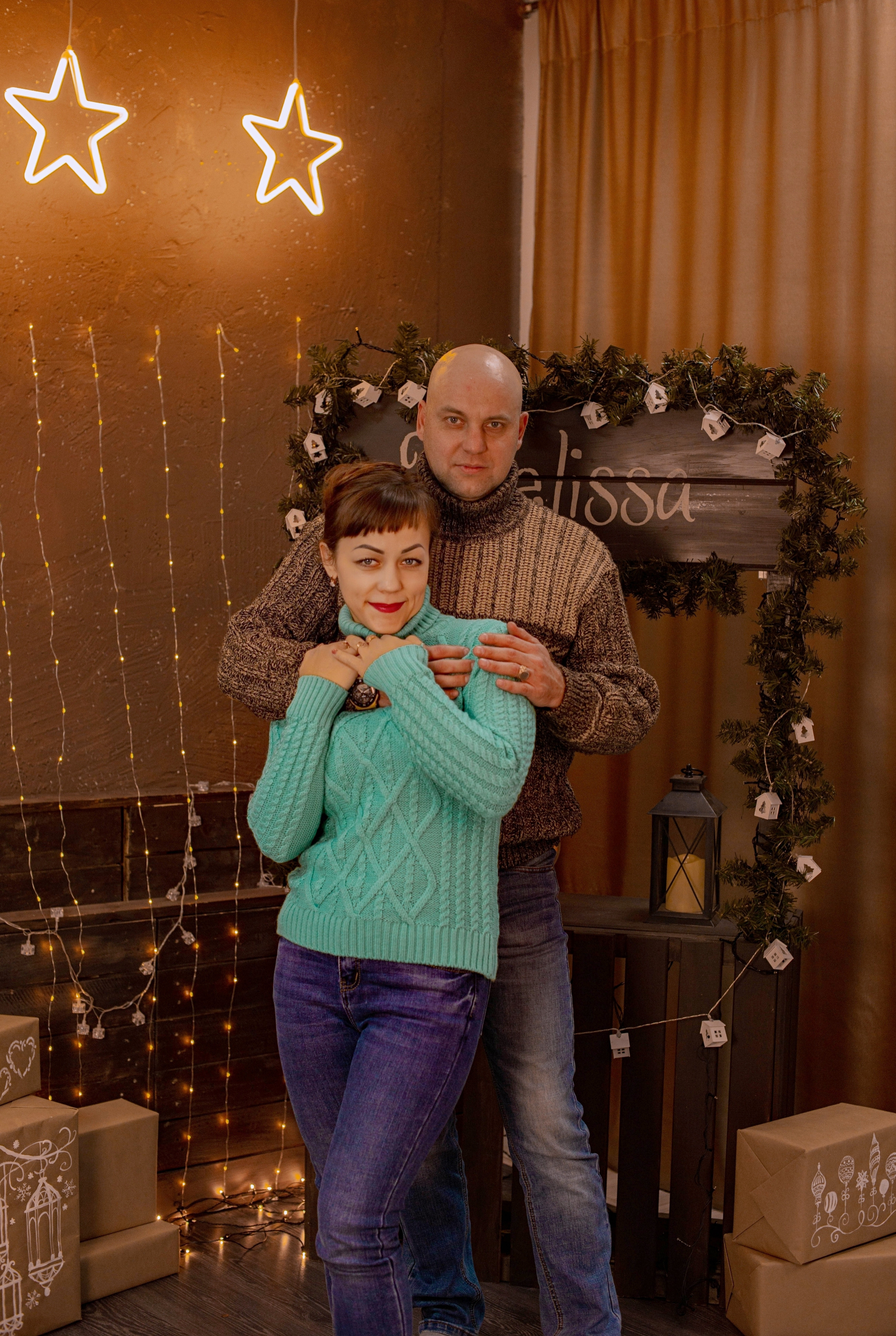 Семейная новогодняя фотосессия. Семейный и свадебный фотограф в Абакане Юлия Су