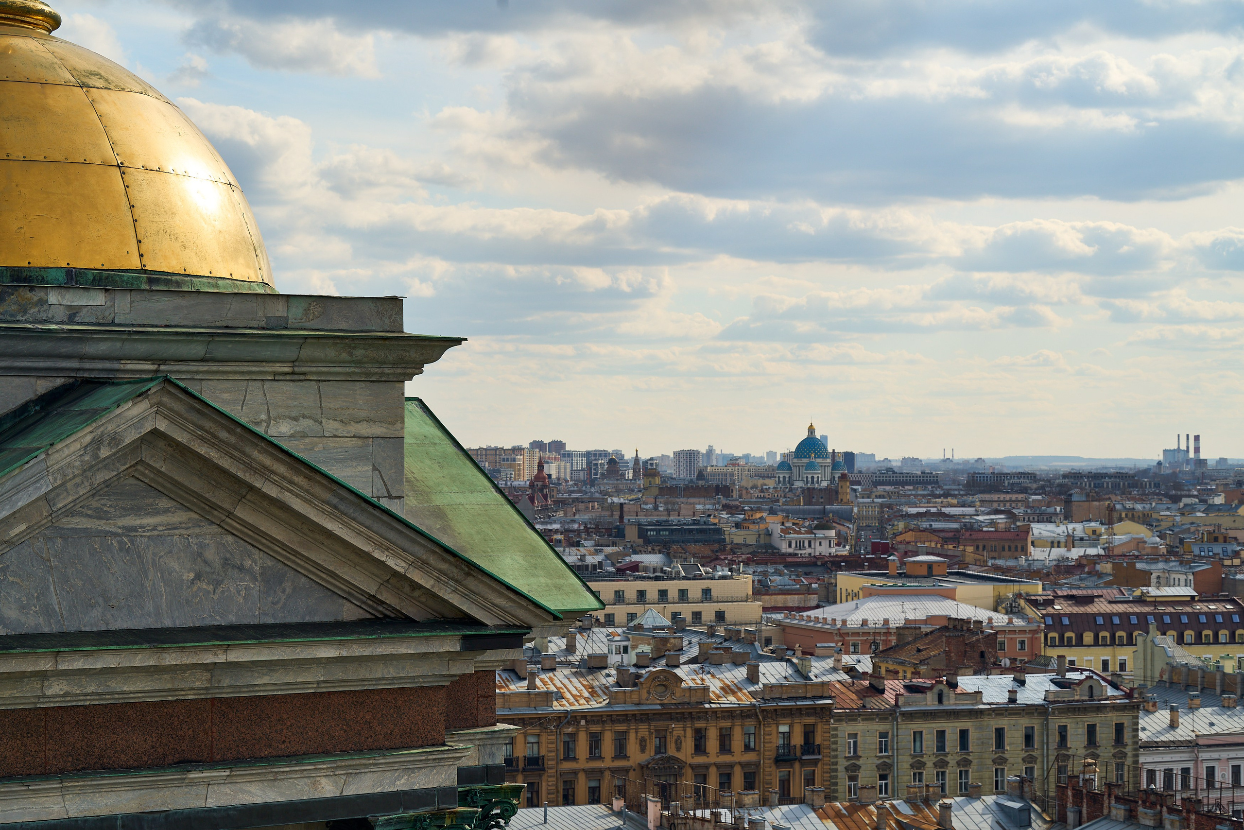 Колоннада Исаакиевского собора