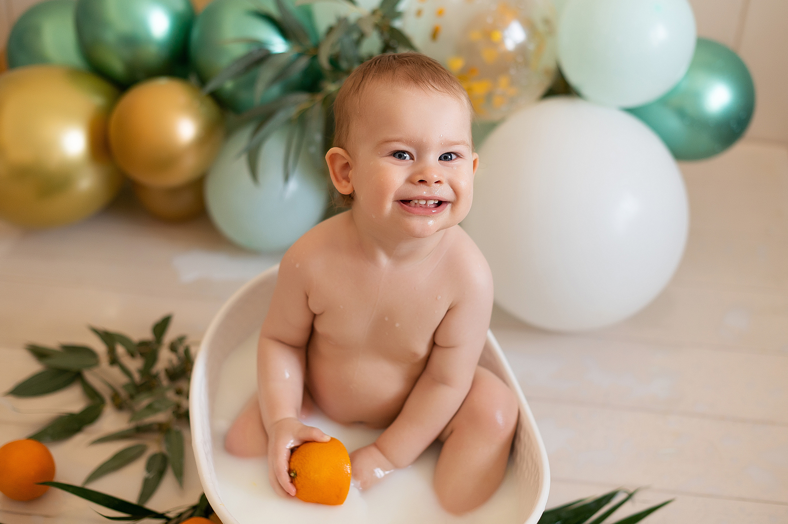 Первый годик Артёмке. Детский и семейный фотограф в Красноярске. Фотосессии новорожденных малышей до 1 месяца