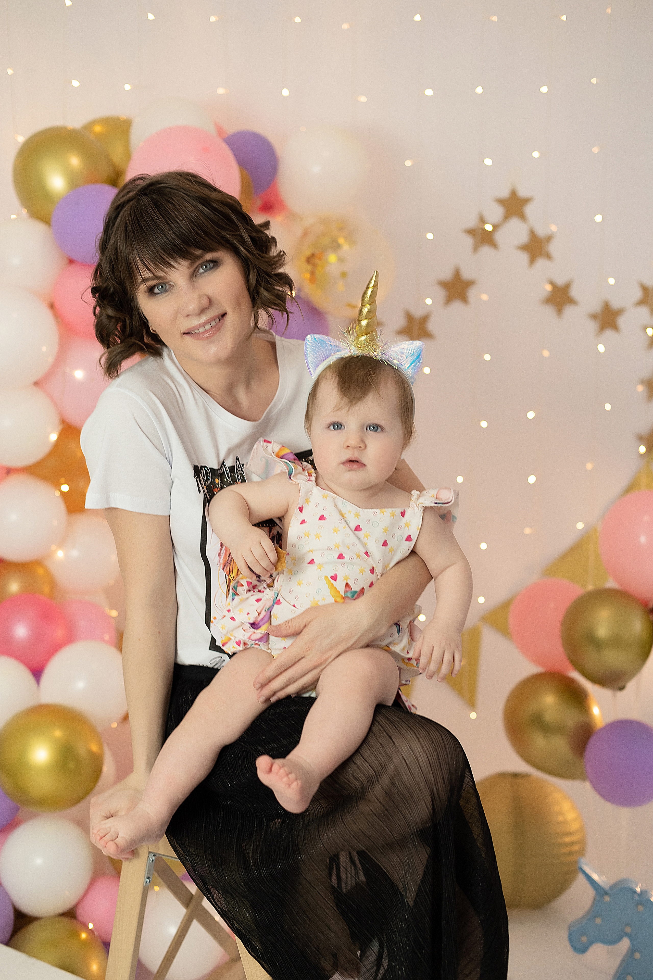 Первый годик Дианочке. Детский и семейный фотограф в Красноярске. Фотосессии новорожденных малышей до 1 месяца