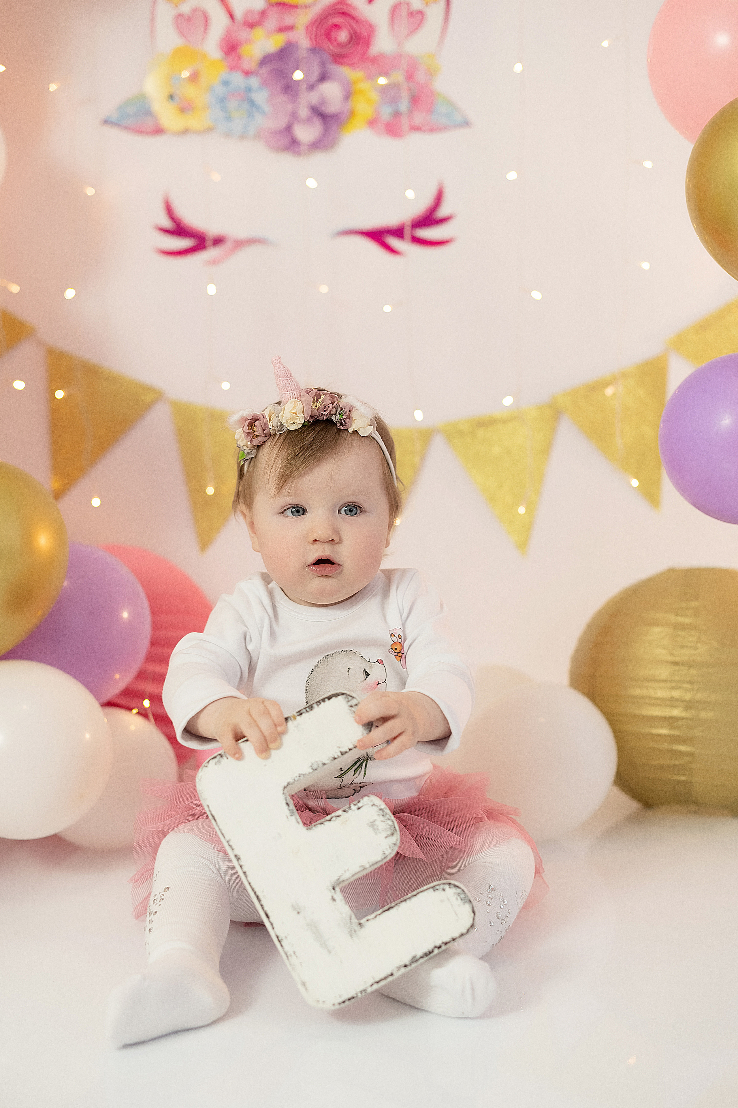 Первый годик Дианочке. Детский и семейный фотограф в Красноярске. Фотосессии новорожденных малышей до 1 месяца