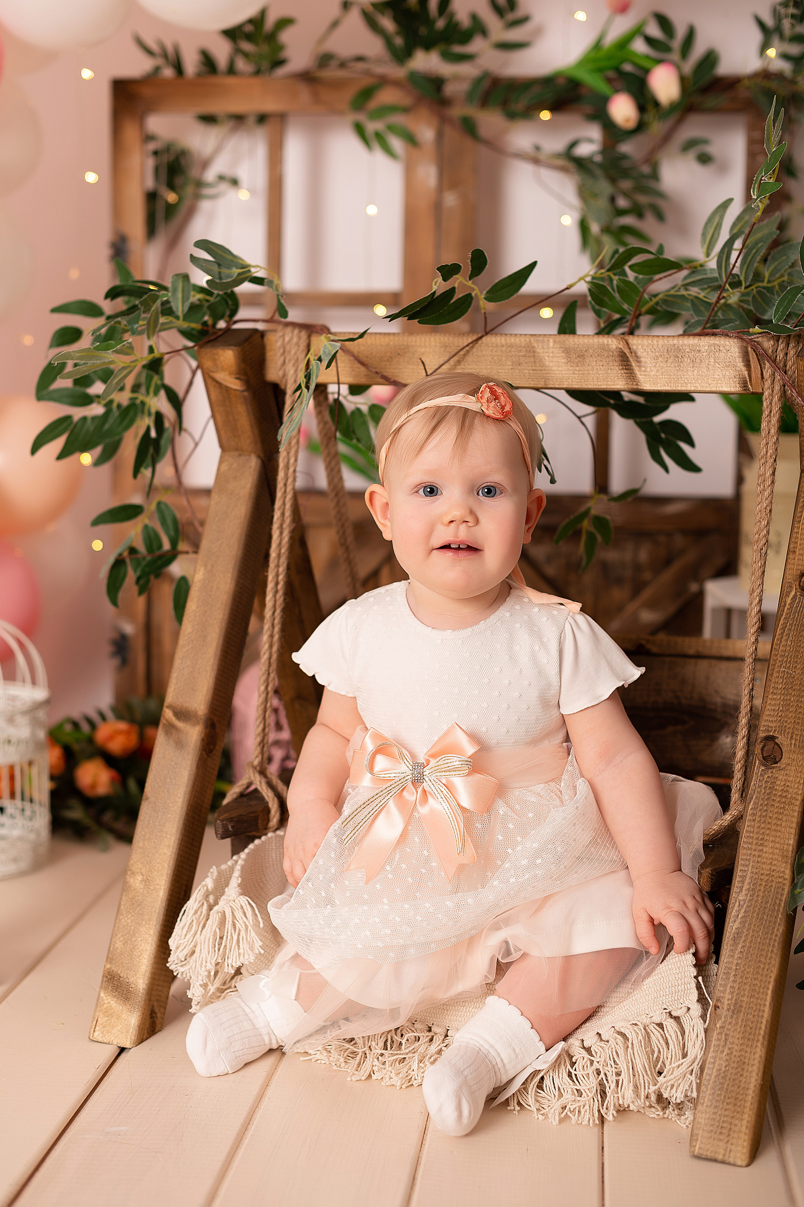 Первый годик Дашеньки. Детский и семейный фотограф в Красноярске. Фотосессии новорожденных малышей до 1 месяца